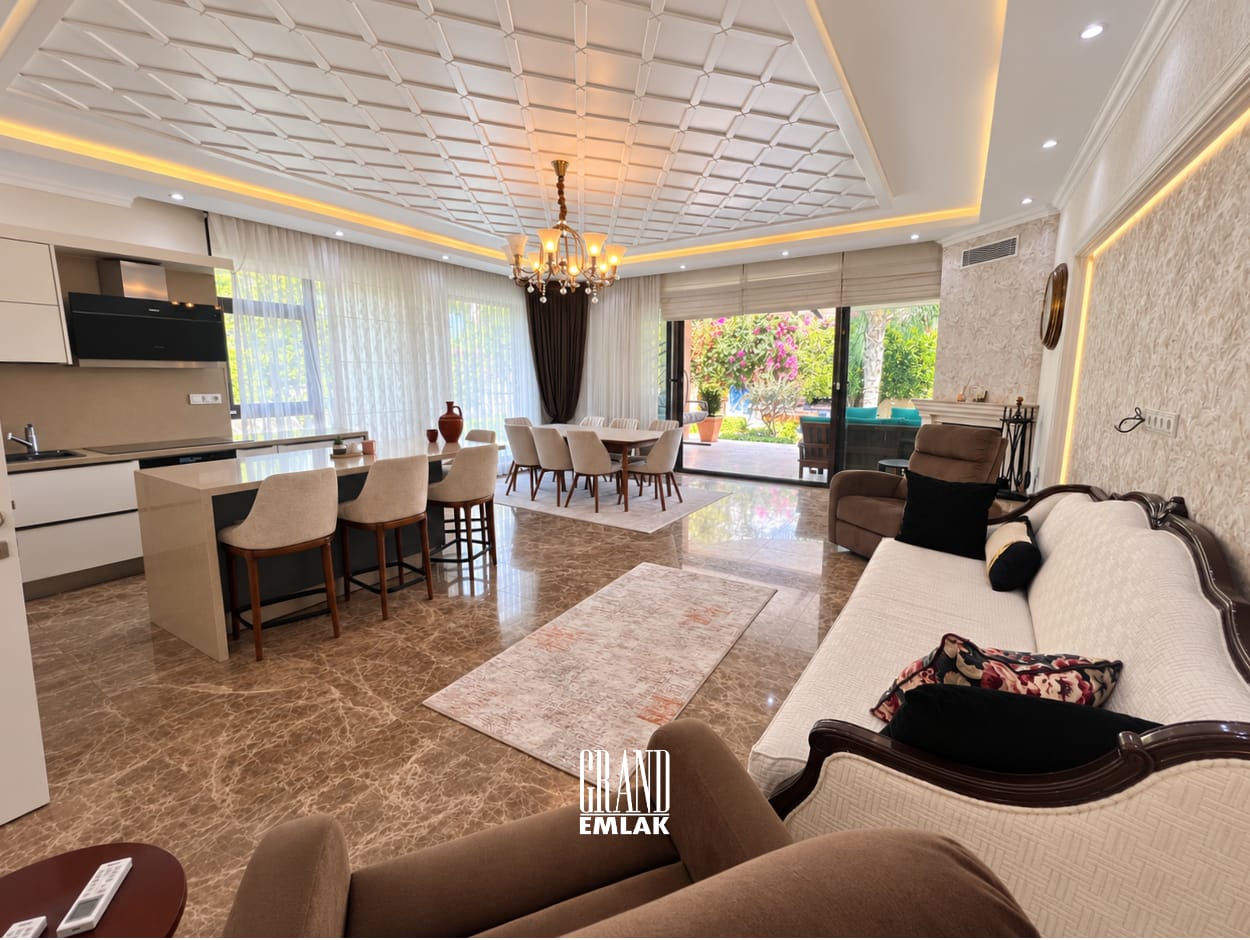 ANTALYA KEMER ARSLANBUCAK’TA 1.000 M² ÖZEL BAHÇELİ, HAVUZLU, SPA VE WELLNESS ALANLARINA SAHİP 5+1 MÜSTAKİL LÜKS VİLLA 1 (16)
