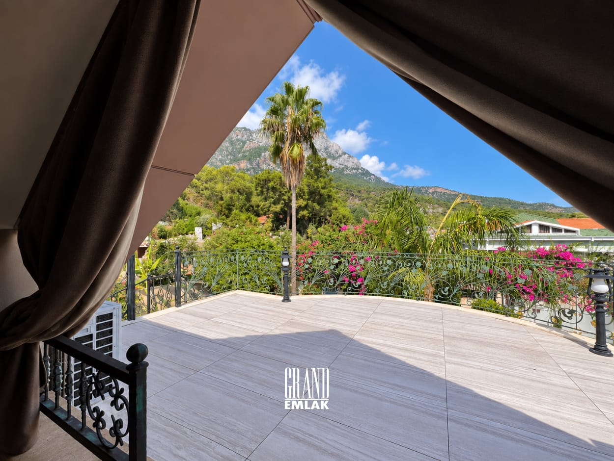 ANTALYA KEMER ARSLANBUCAK’TA 1.000 M² ÖZEL BAHÇELİ, HAVUZLU, SPA VE WELLNESS ALANLARINA SAHİP 5+1 MÜSTAKİL LÜKS VİLLA 1 (23)