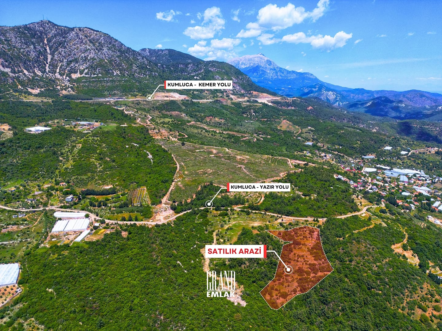 Olimpos’un Yanı Başında Turizme Uygun 19 Dönüm Satılık Arazi (5)