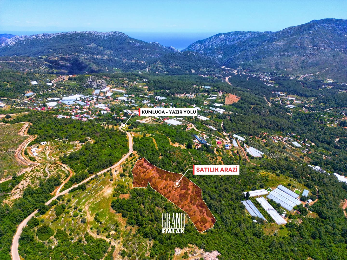 Olimpos’un Yanı Başında Turizme Uygun 19 Dönüm Satılık Arazi (6)