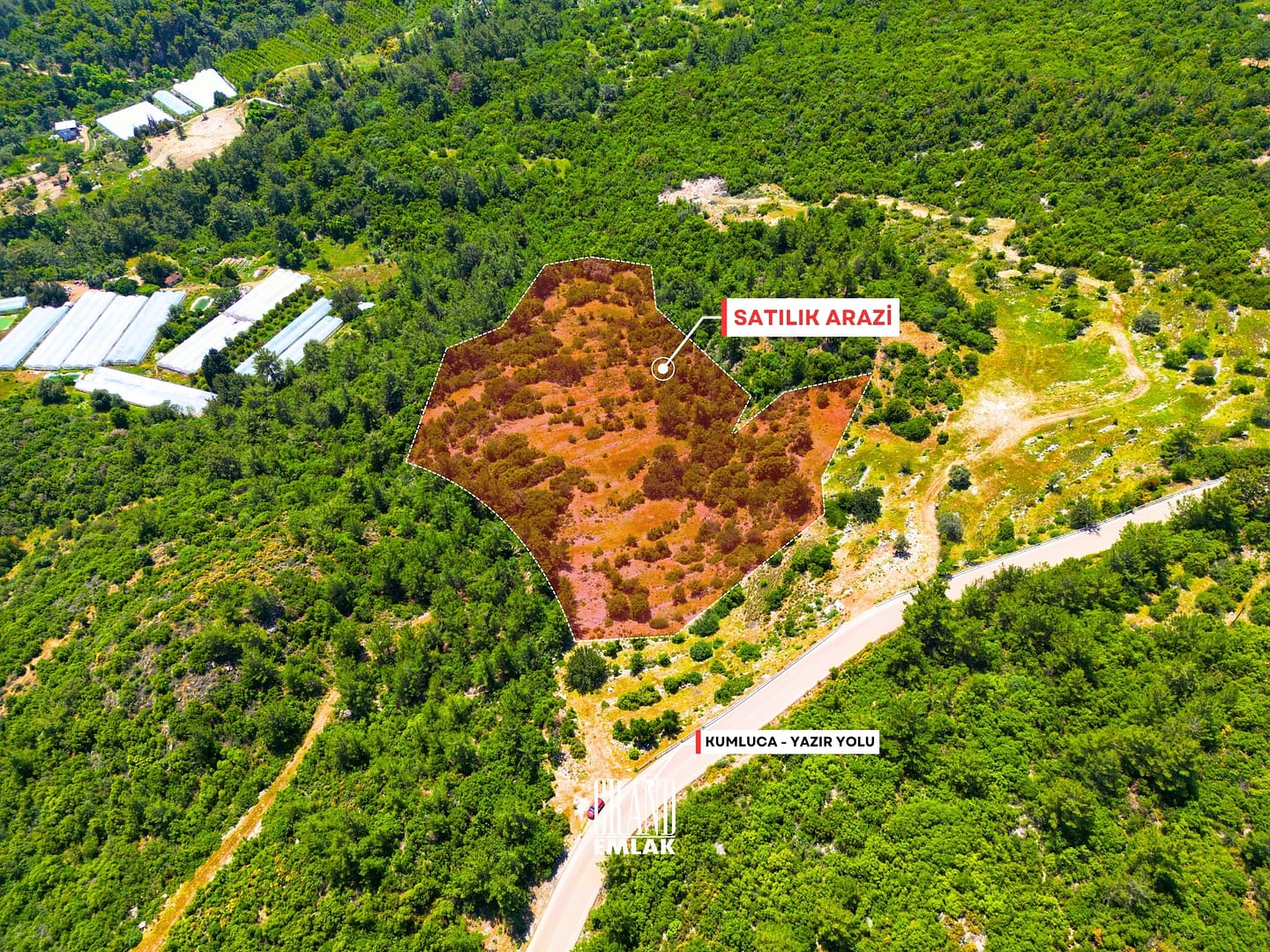 Olimpos’un Yanı Başında Turizme Uygun 19 Dönüm Satılık Arazi (8)