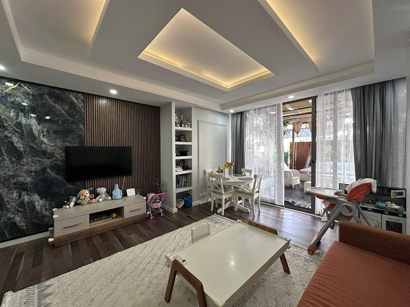 BADE APARTMANI DÜZELOBA BAHÇE KULLANIMLI 1+1 (13)