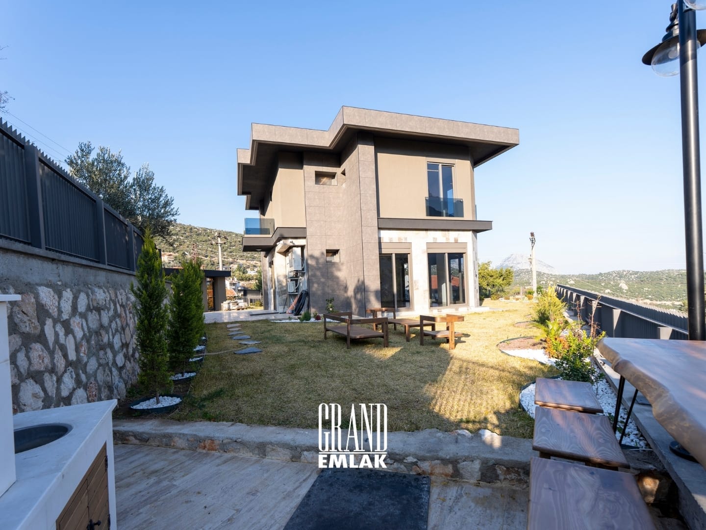 Antalya Geyikbayırı’nda Lüks 3+1 Antalya Manzaralı Satılık Villa (50)