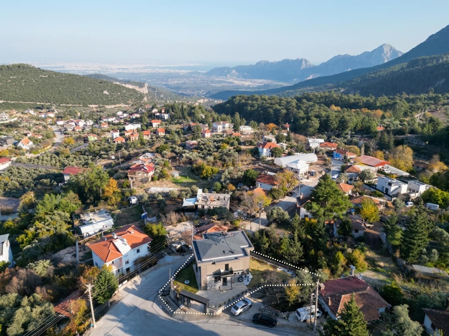 Antalya Geyikbayırı’nda Lüks 3+1 Antalya Manzaralı Satılık Villa (6)