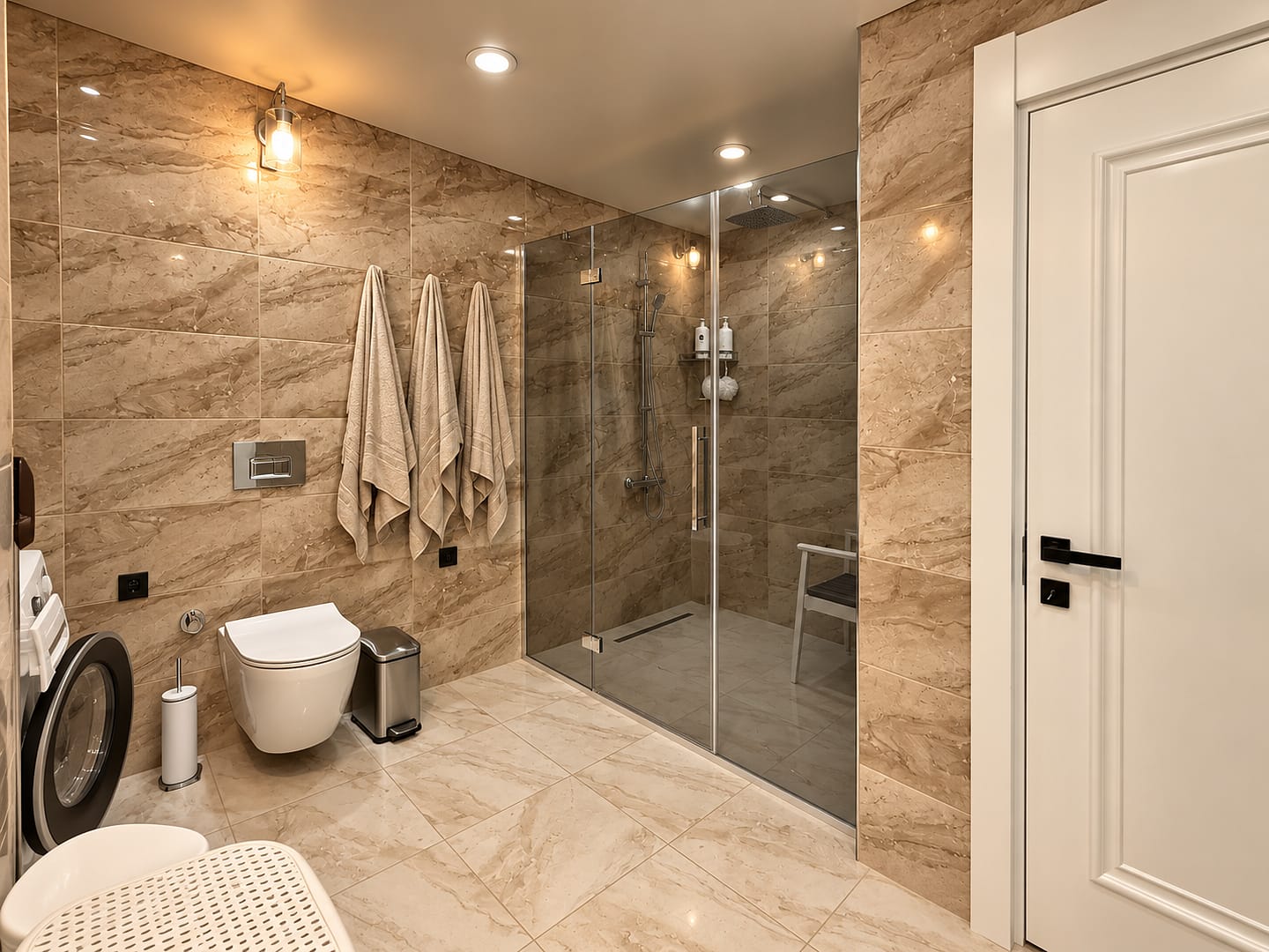 Şirinyalı’da Berker Sitesi’nde Mobilyalı Satılık 2+1 Lüks Daire (11)