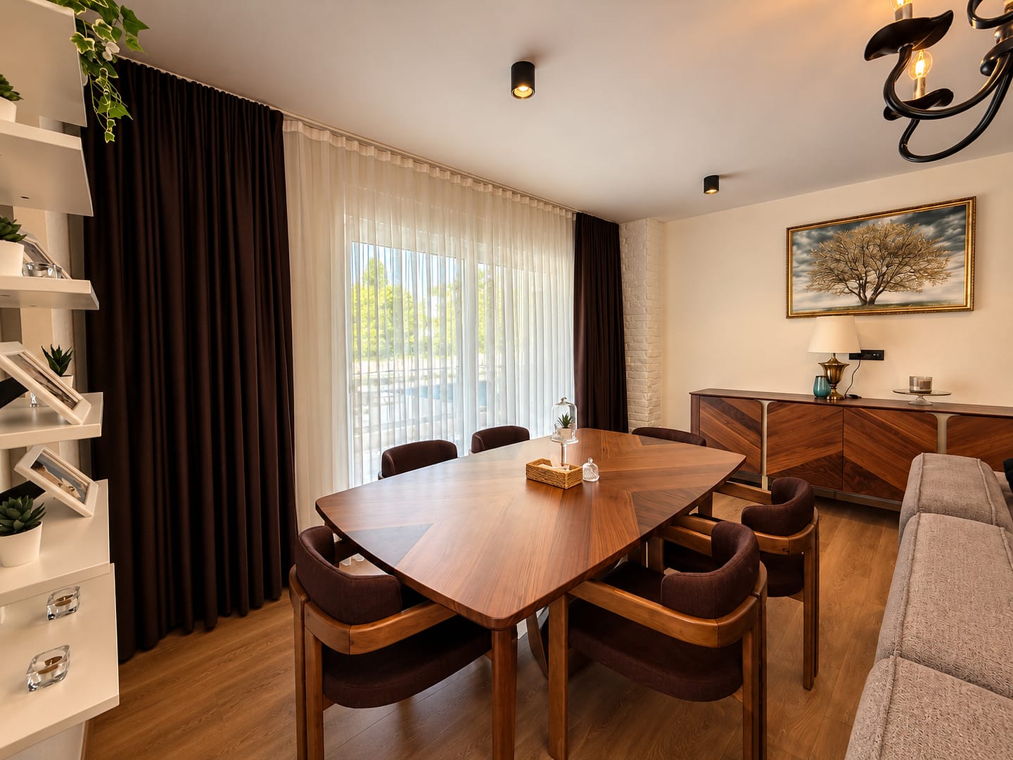Şirinyalı’da Berker Sitesi’nde Mobilyalı Satılık 2+1 Lüks Daire (15)