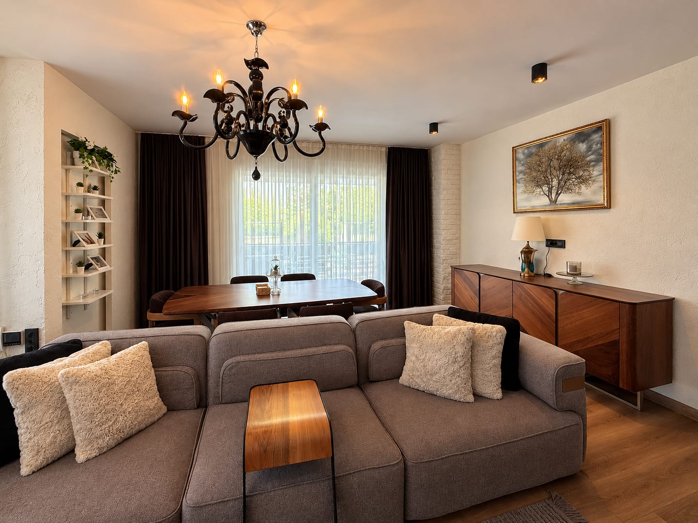 Şirinyalı’da Berker Sitesi’nde Mobilyalı Satılık 2+1 Lüks Daire (9)