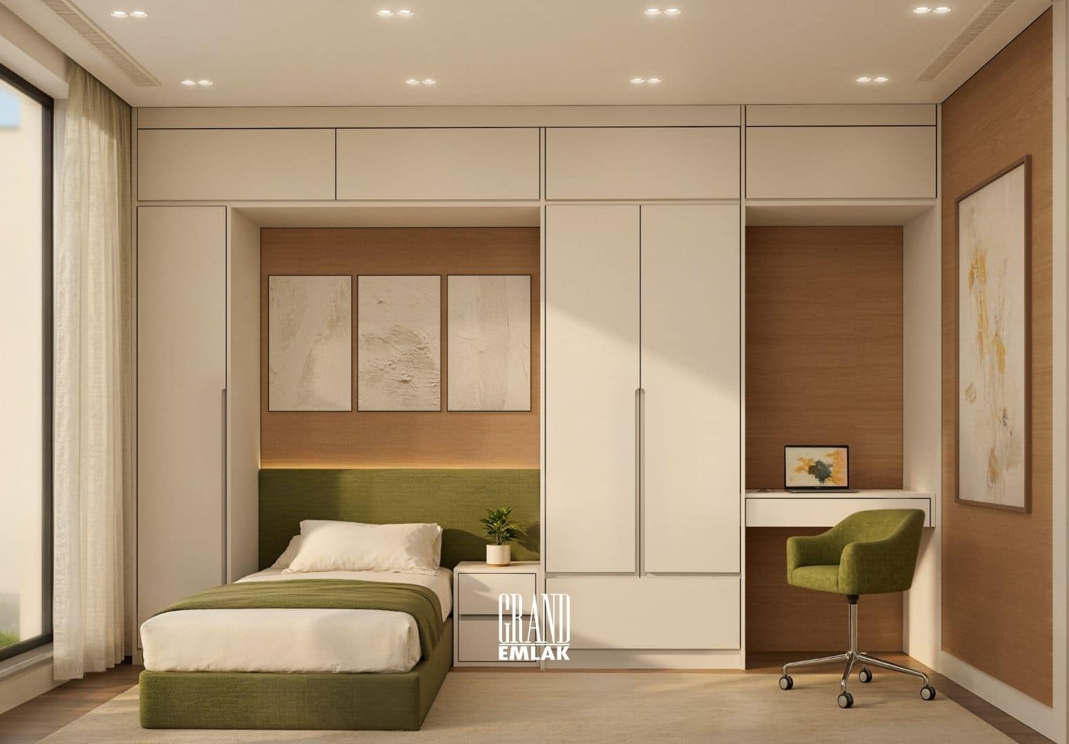 Konyaaltı Coordinat 24’te Teraslı Lüks 3+1 Satılık Dubleks Daire (23)