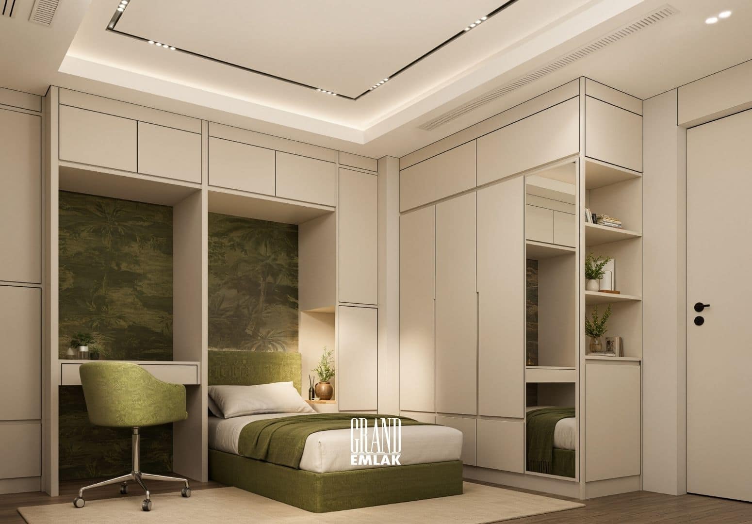 Konyaaltı Coordinat 24’te Teraslı Lüks 3+1 Satılık Dubleks Daire (25)
