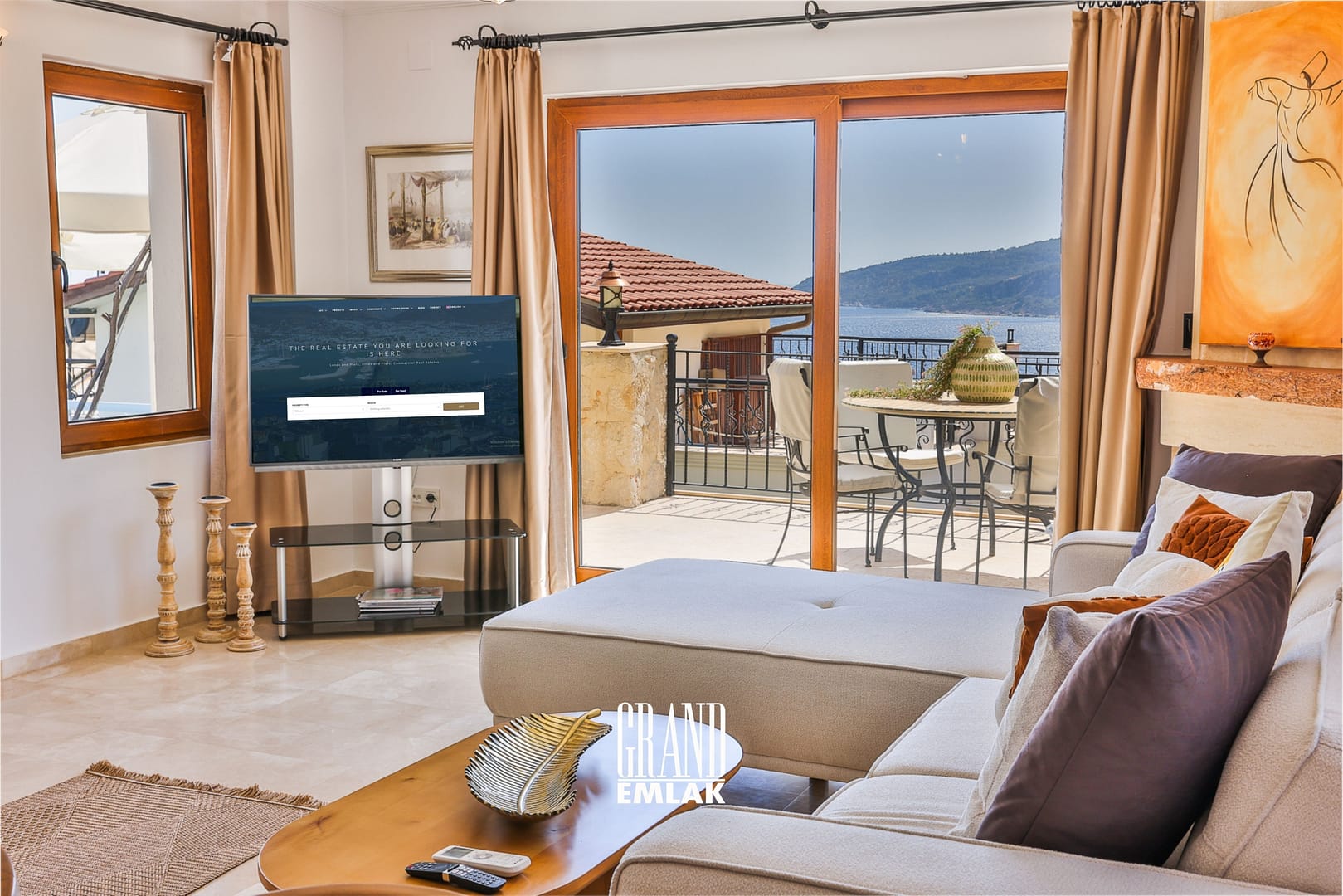 Kaş, Kalkan’da Panoramik Deniz Manzaralı Satılık Ultra Lüks 5+1 Villa (7)