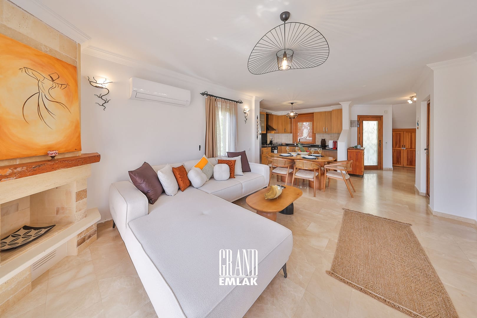 Kaş, Kalkan’da Panoramik Deniz Manzaralı Satılık Ultra Lüks 5+1 Villa (8)