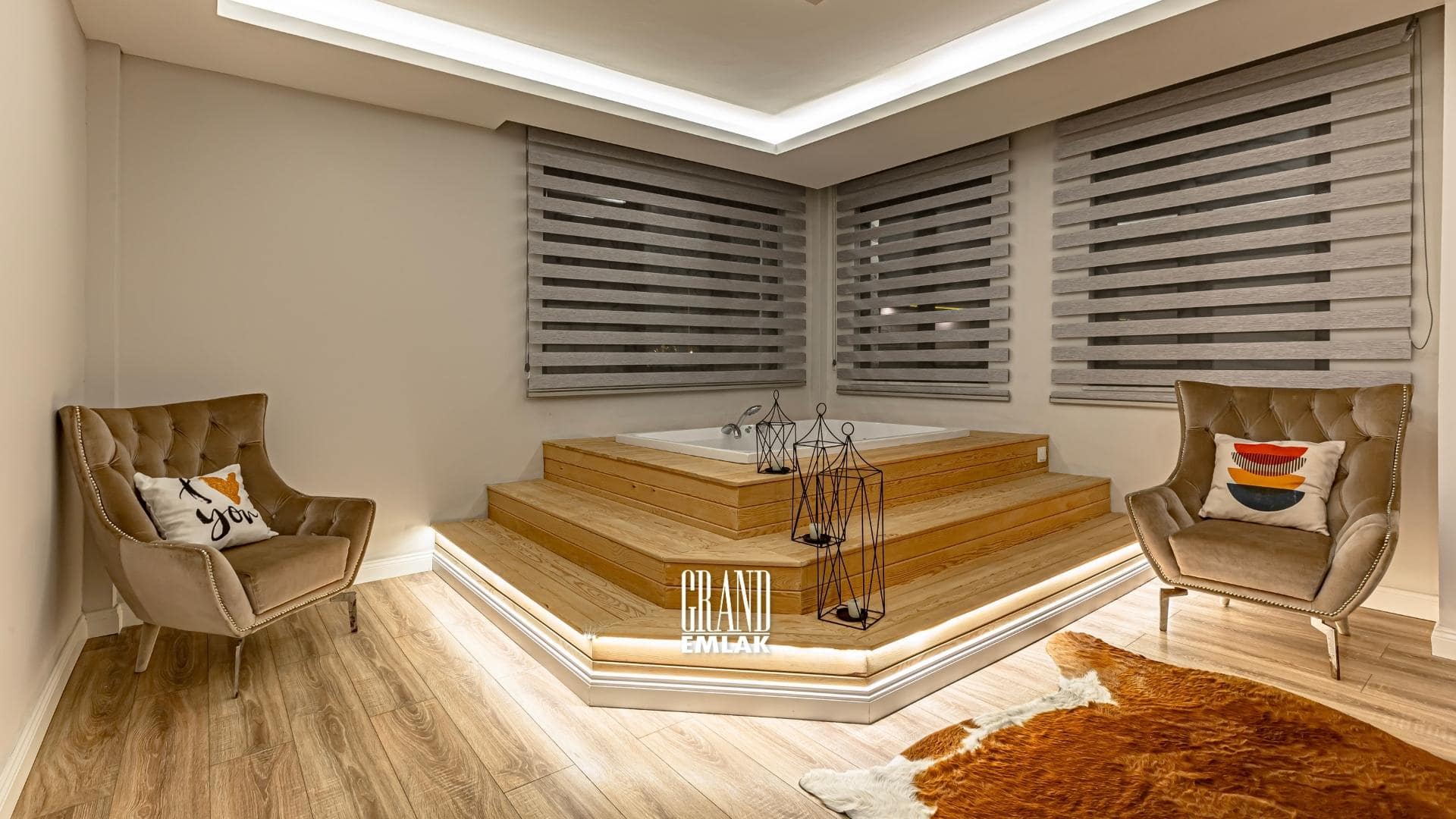 Belek, Kadriye’de Müstakil Havuzlu 5+1 Satılık Villa (3)