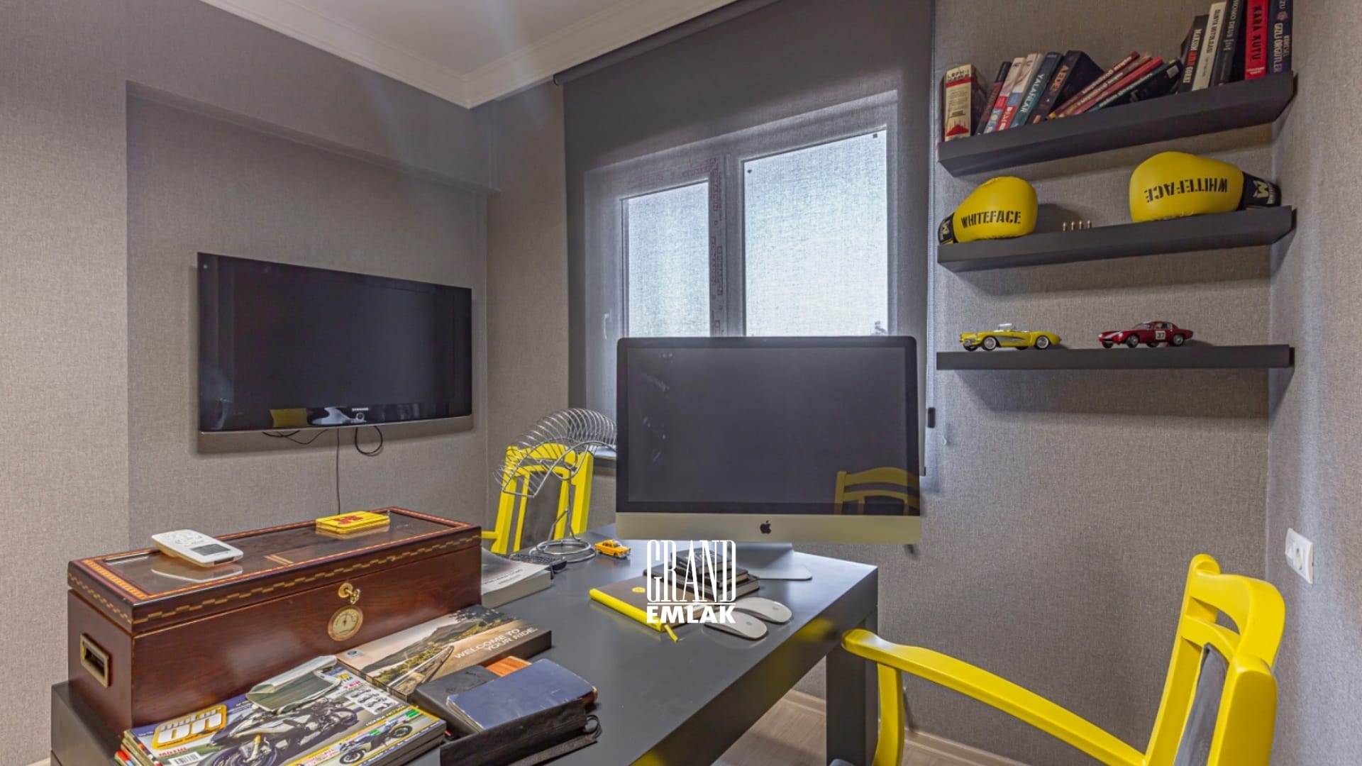 Antalya Kundu da Satılık Ful Eşyalı 1+1 daire logolu (11)