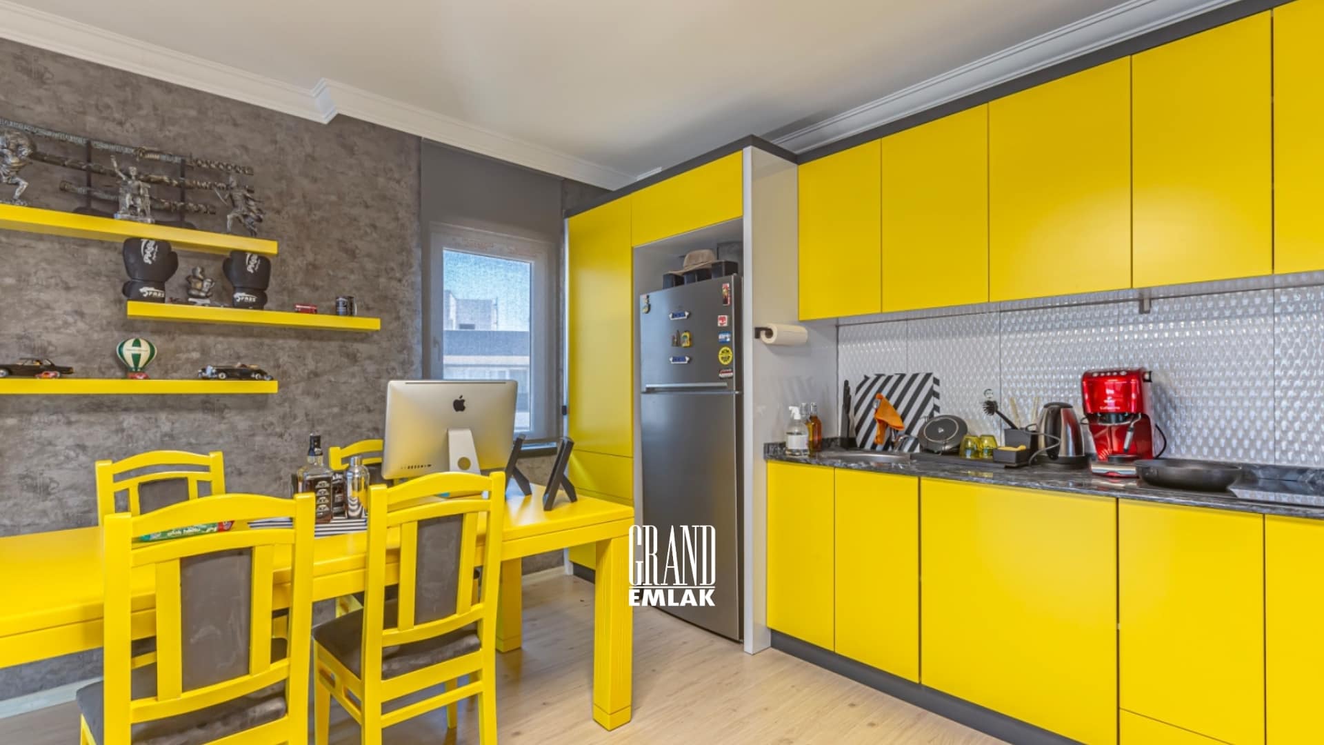 Antalya Kundu da Satılık Ful Eşyalı 1+1 daire logolu (18)