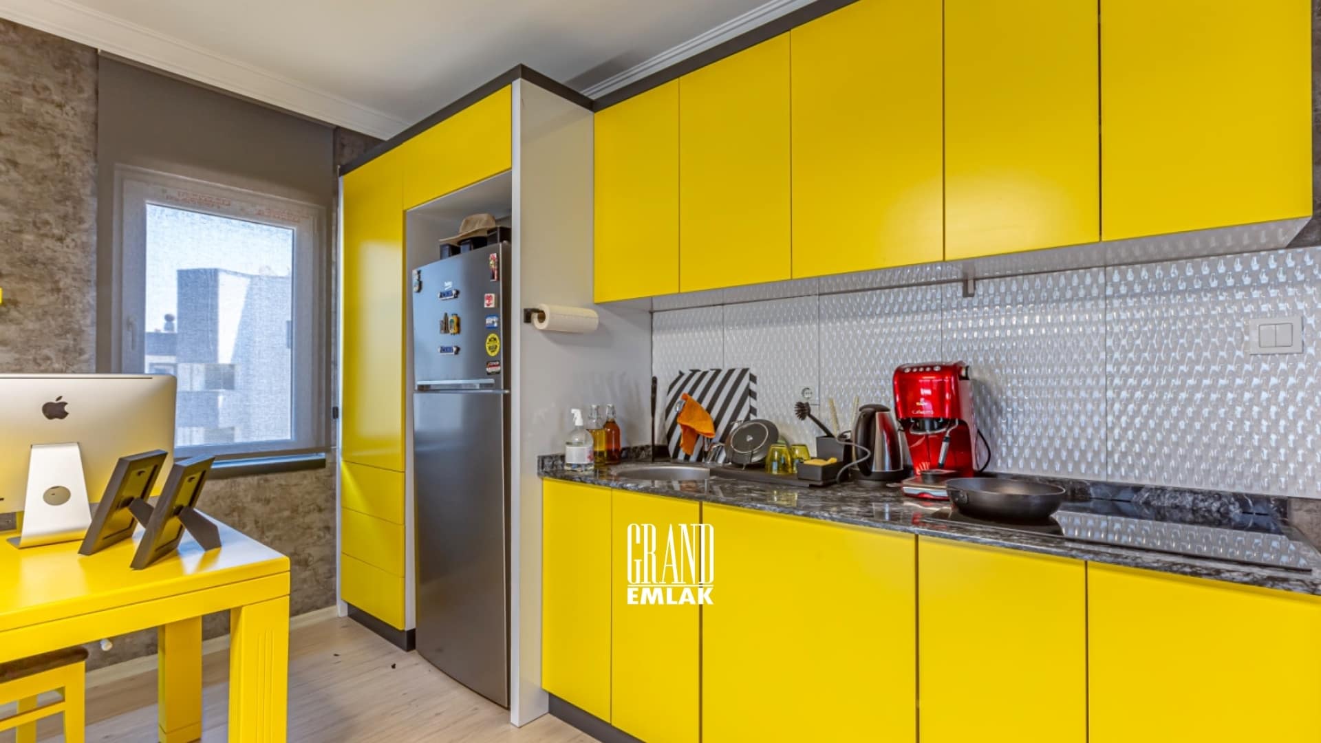 Antalya Kundu da Satılık Ful Eşyalı 1+1 daire logolu (19)