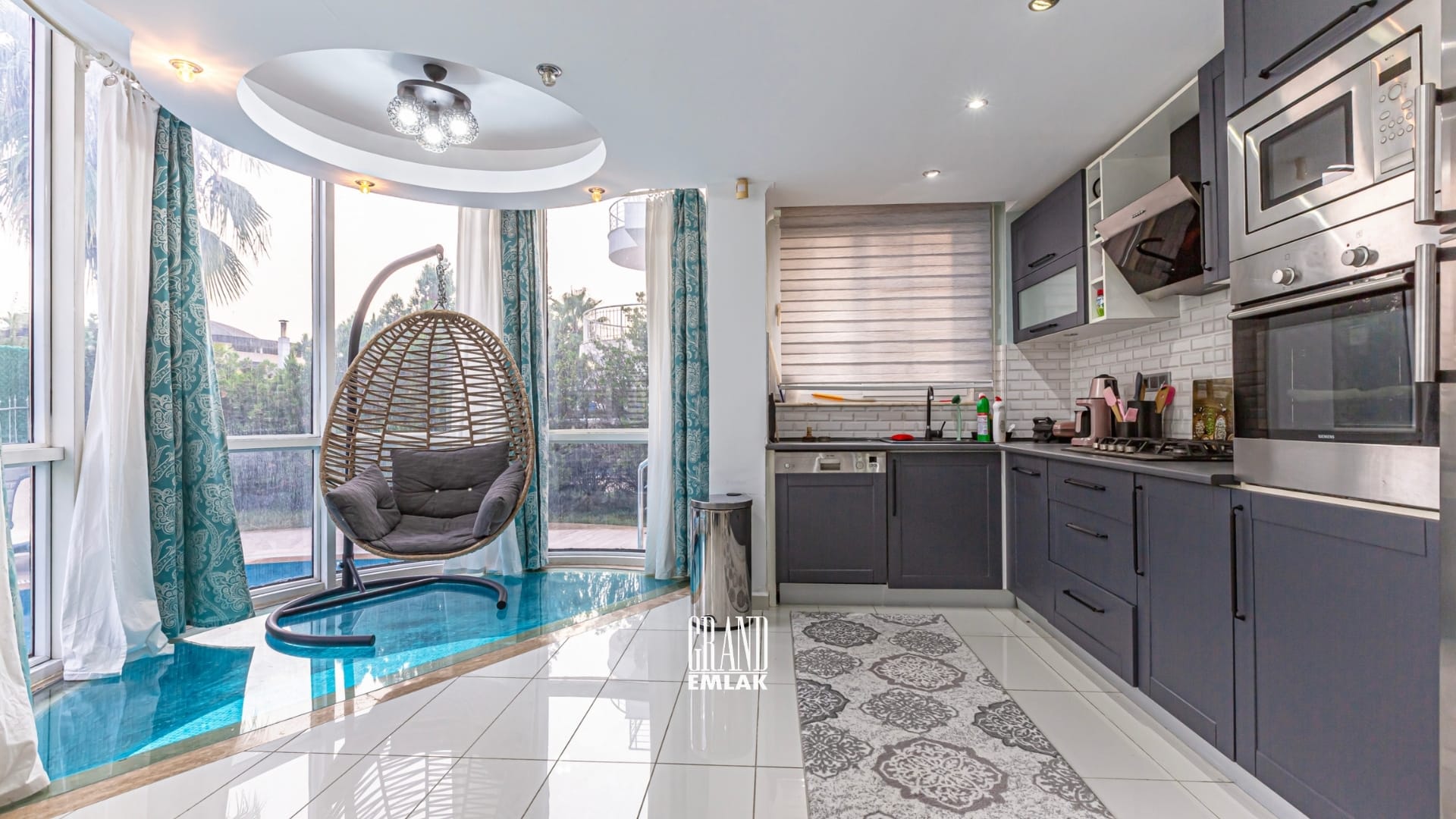 Kadriye’de Müstakil Havuzlu 4+1 Kiralık Villa (4)