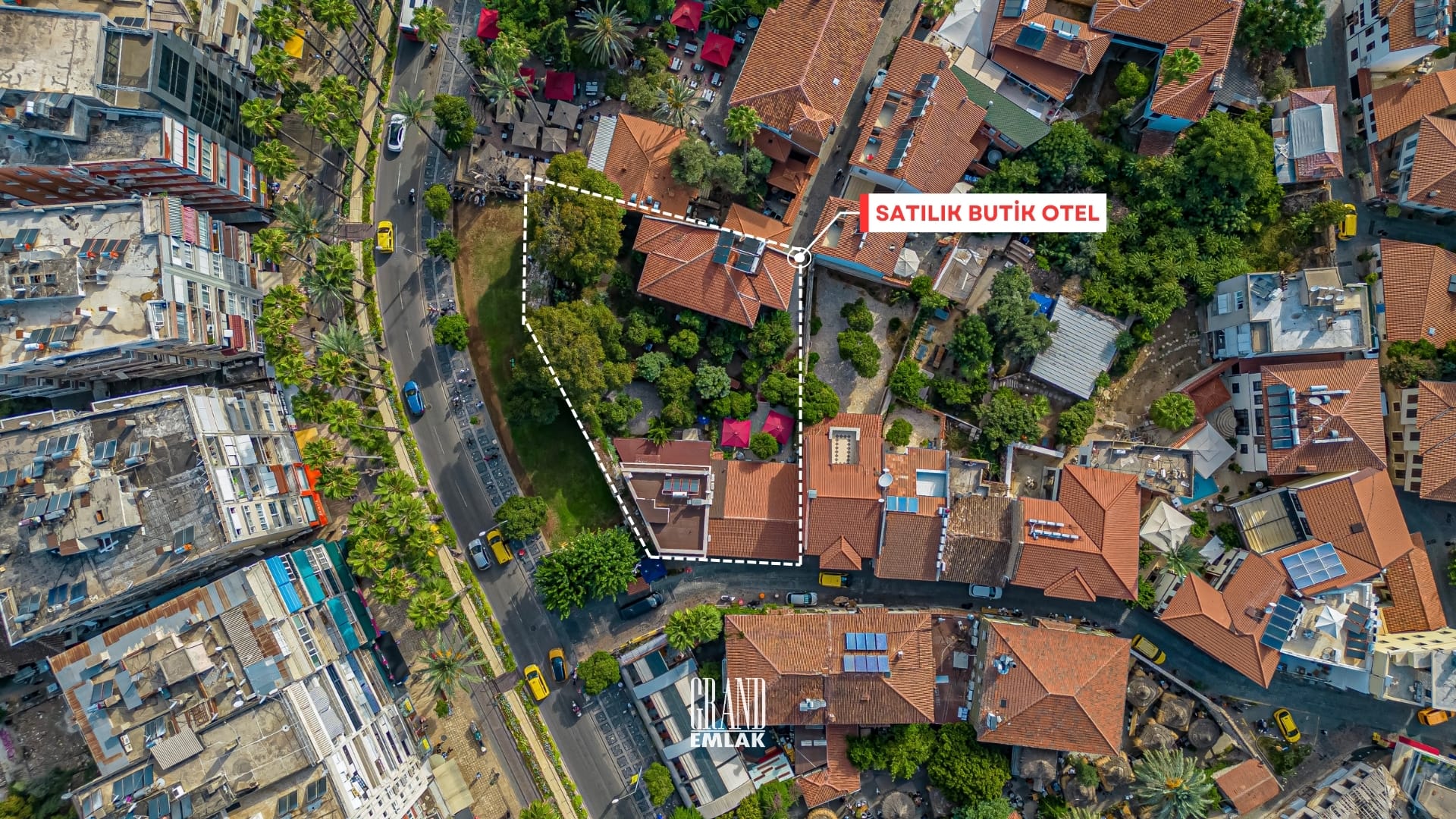 Kaleiçi, Atatürk Caddesi’nde 966 M2 Arsa Üzerinde 3 Bloktan Oluşan Satılık Butik Otel (1)