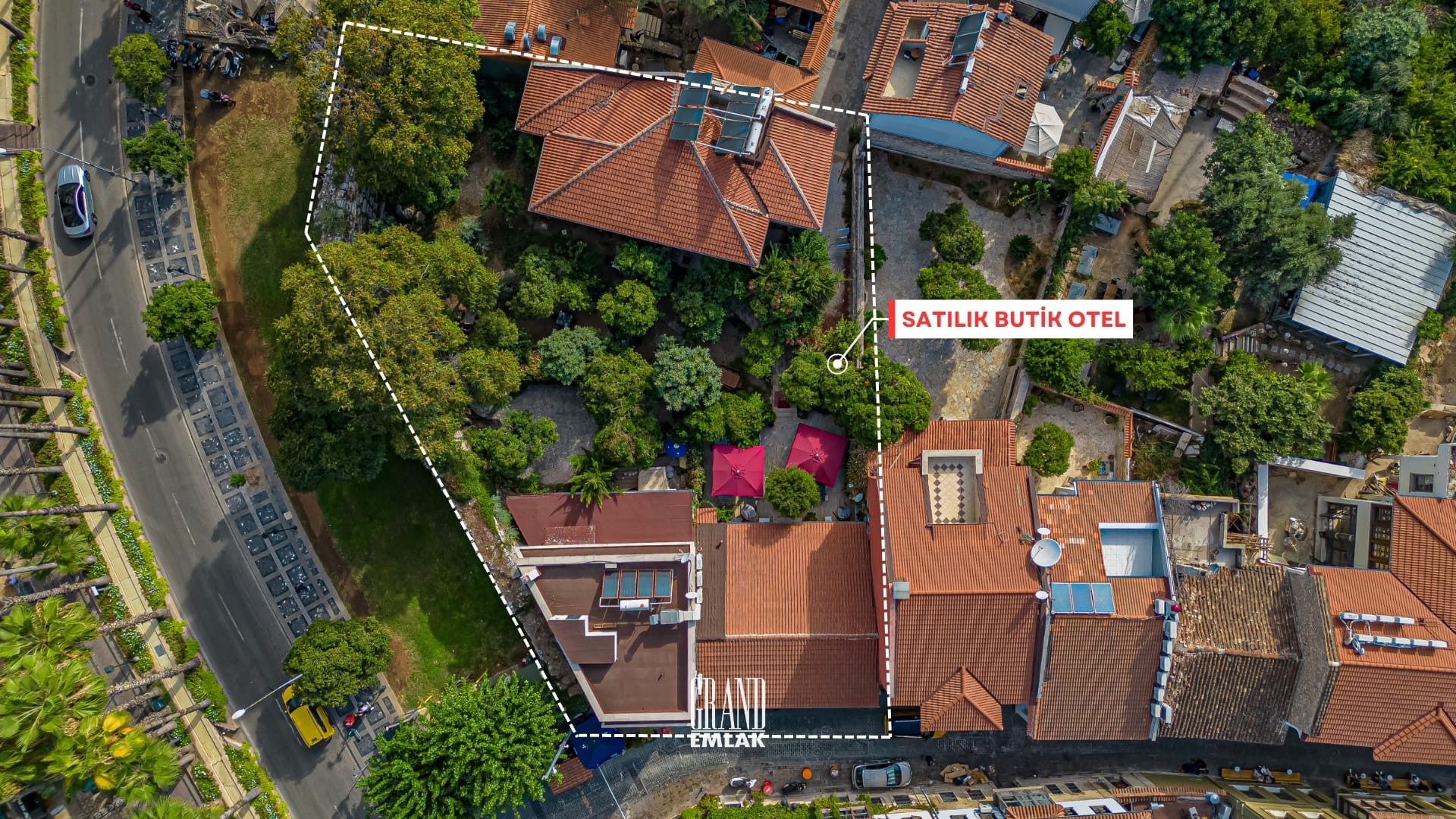 Kaleiçi, Atatürk Caddesi’nde 966 M2 Arsa Üzerinde 3 Bloktan Oluşan Satılık Butik Otel (3)