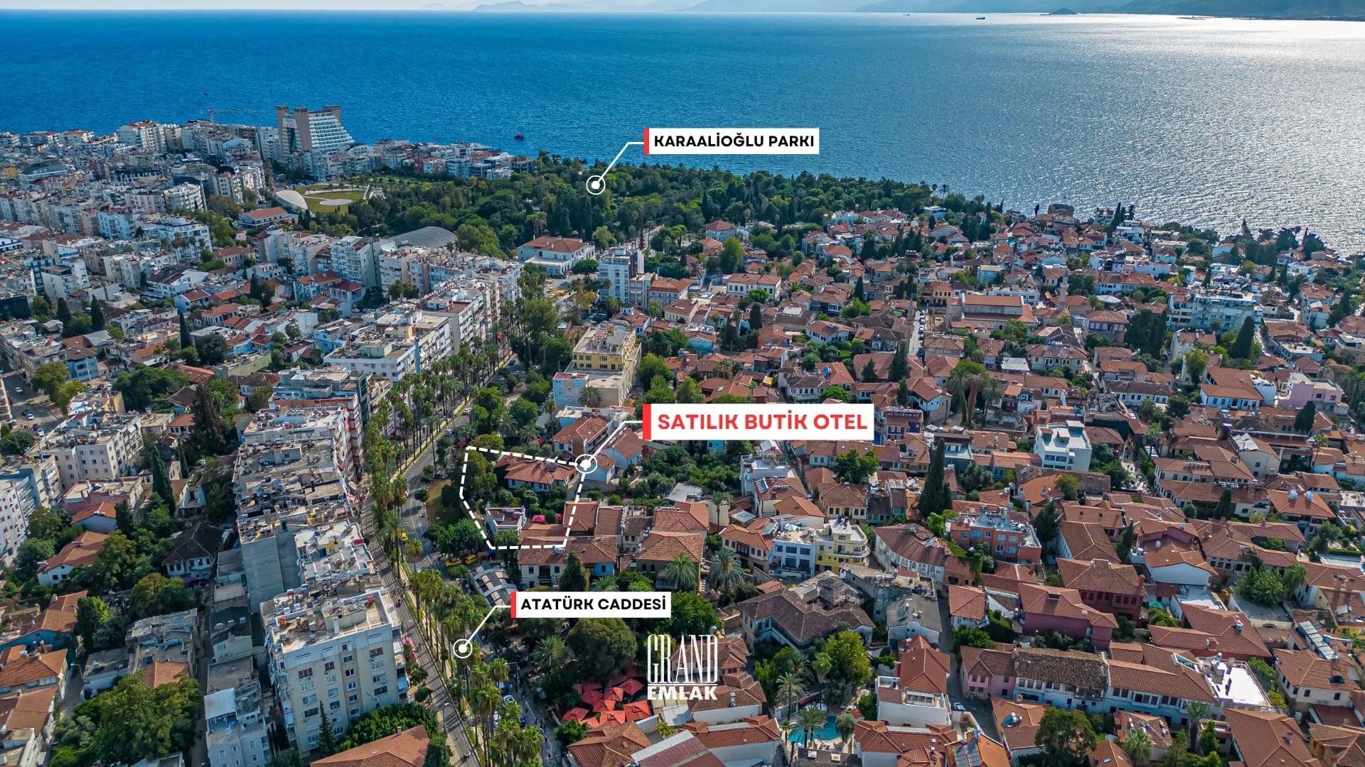 Kaleiçi, Atatürk Caddesi’nde 966 M2 Arsa Üzerinde 3 Bloktan Oluşan Satılık Butik Otel (4)