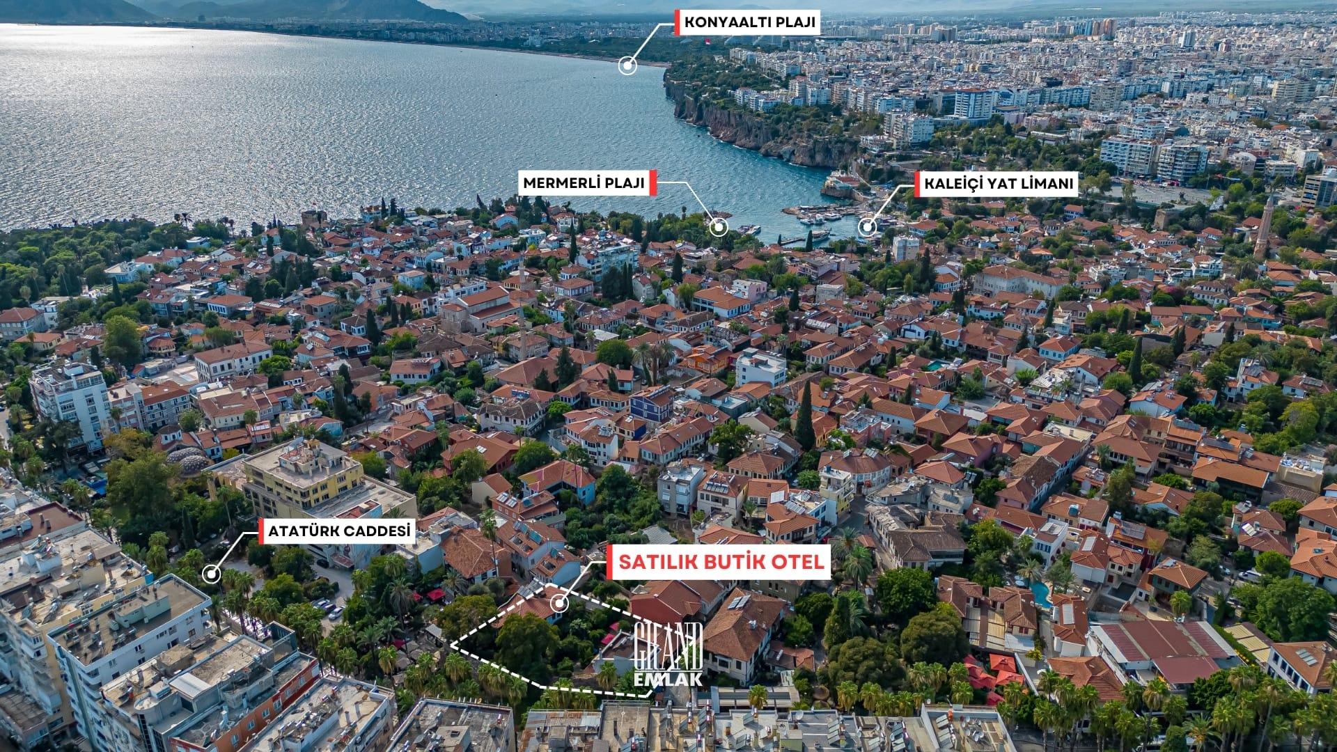 Kaleiçi, Atatürk Caddesi’nde 966 M2 Arsa Üzerinde 3 Bloktan Oluşan Satılık Butik Otel (5)