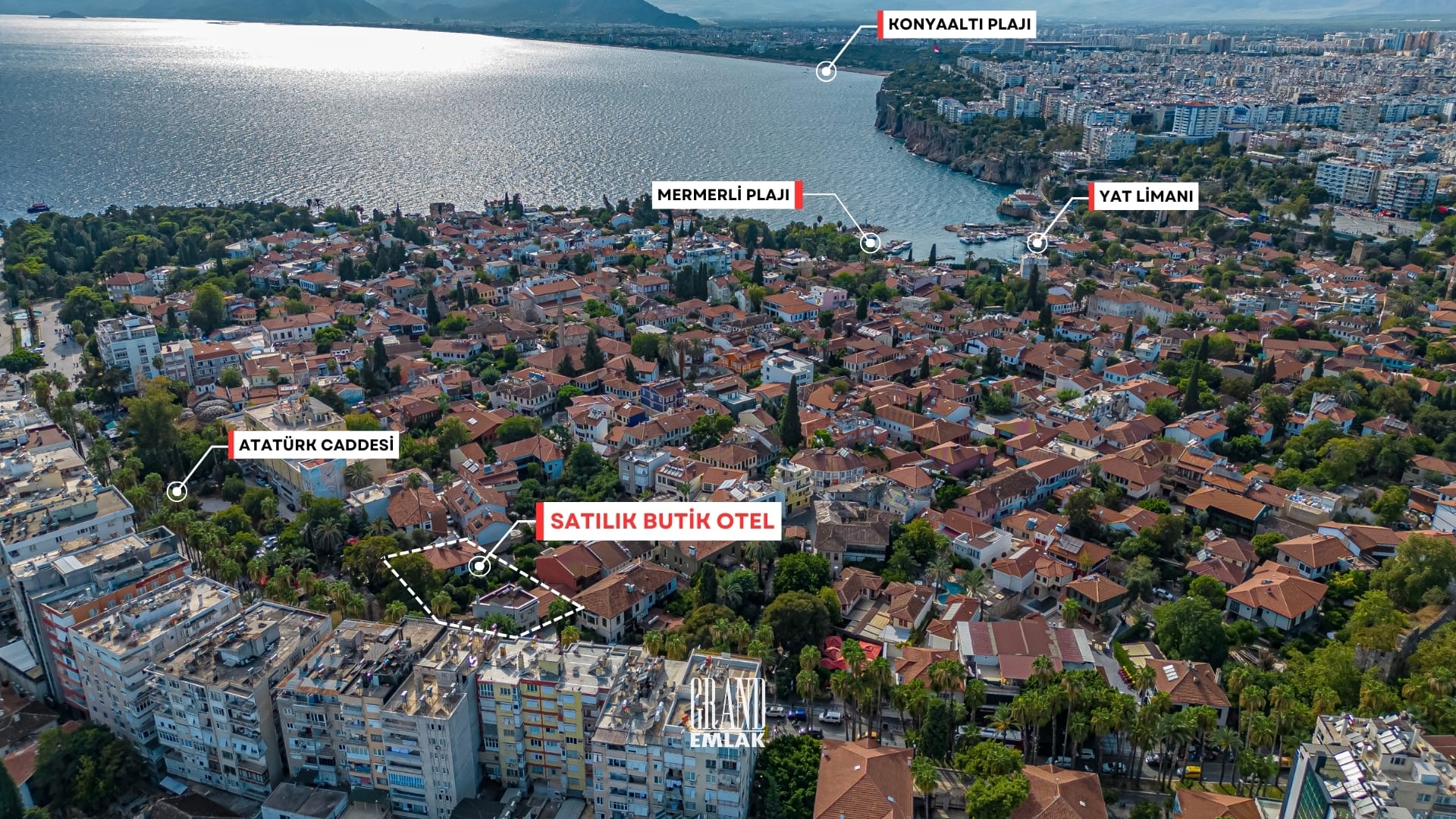 Kaleiçi, Atatürk Caddesi’nde 966 M2 Arsa Üzerinde 3 Bloktan Oluşan Satılık Butik Otel (6)