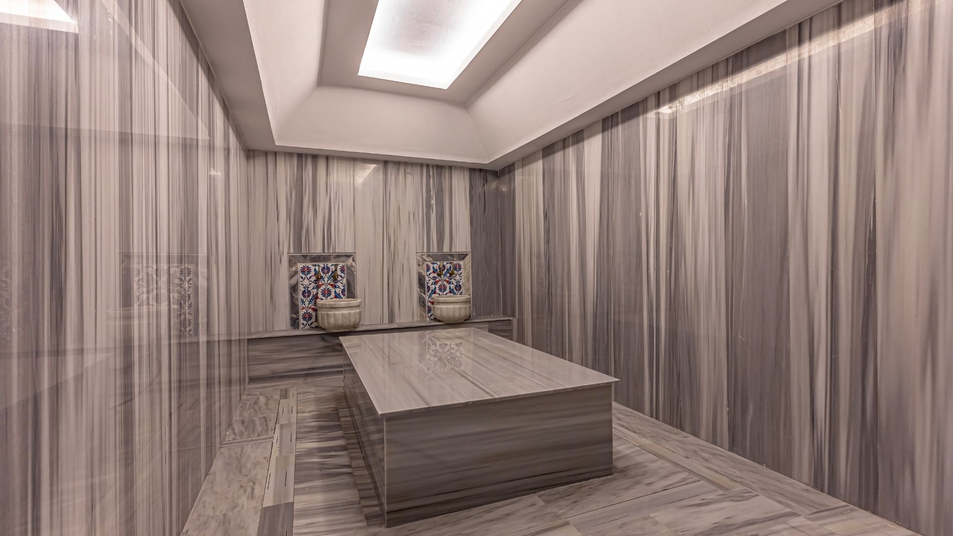 Lüks Site İçeresinde, Özel Açık ve Kapalı Yüzme Havuzlu 6+1 Villa (75)