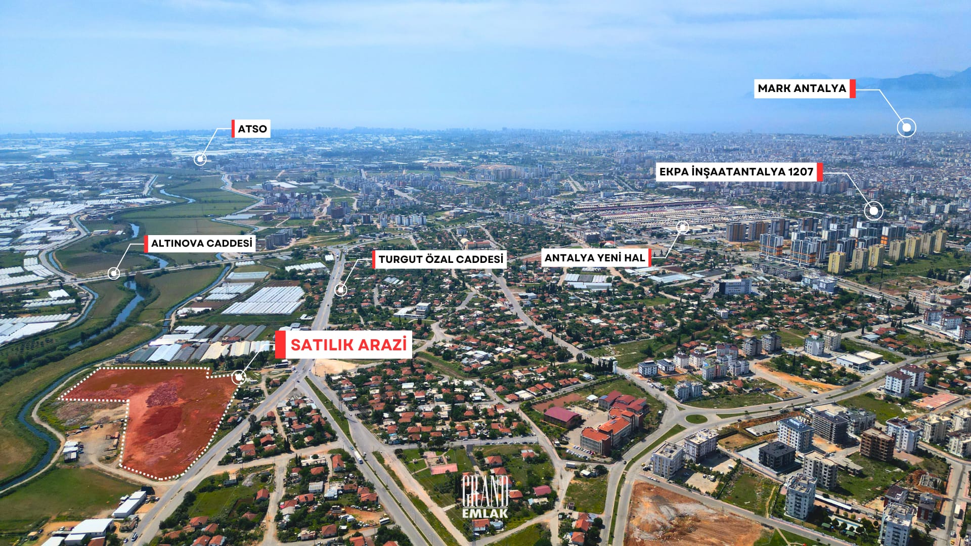 34,75 DÖNÜM ARAZİ BARAJ KEPEZ ANTALYA (3)