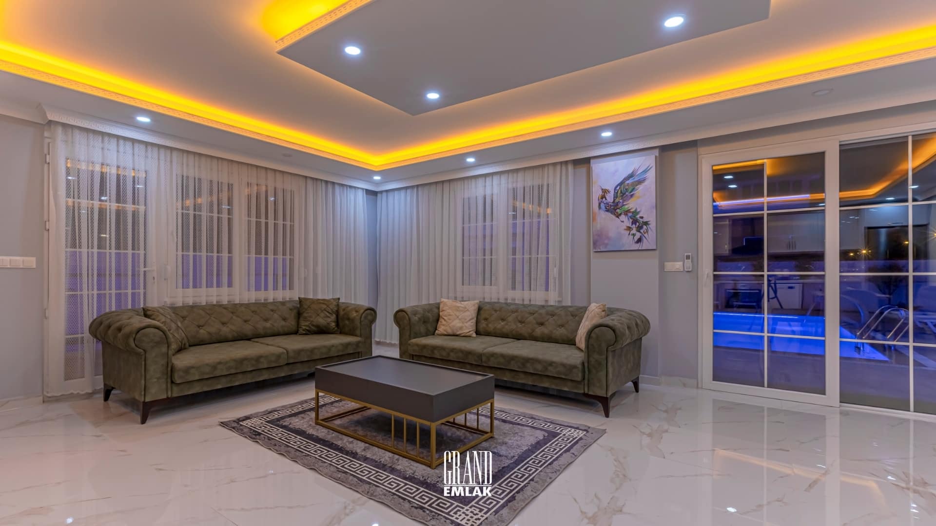 Kadriye’de Müstakil Havuzlu Ultra Lüks 5+1 Kiralık Villa (34)