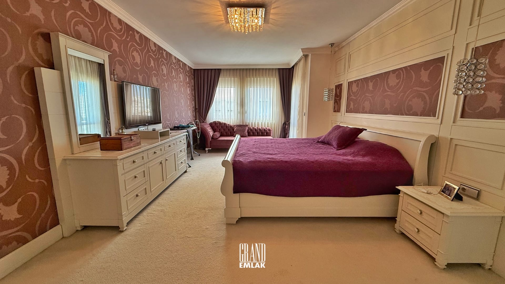 LARA FENER DE DENİZE SIFIR ULTRA LÜKS 5+1 EŞYALI KİRALIK DAİRE (20)