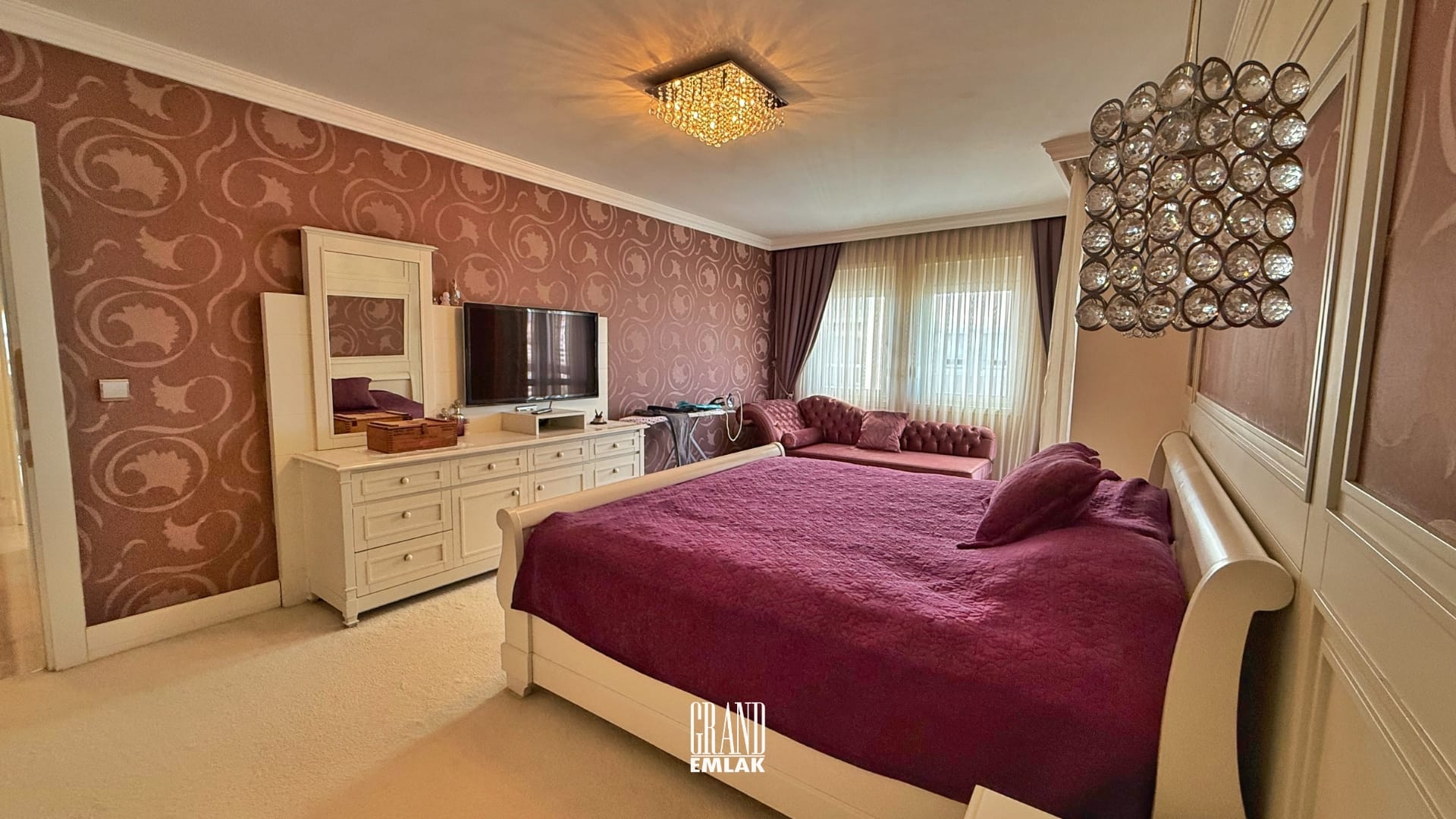 LARA FENER DE DENİZE SIFIR ULTRA LÜKS 5+1 EŞYALI KİRALIK DAİRE (22)