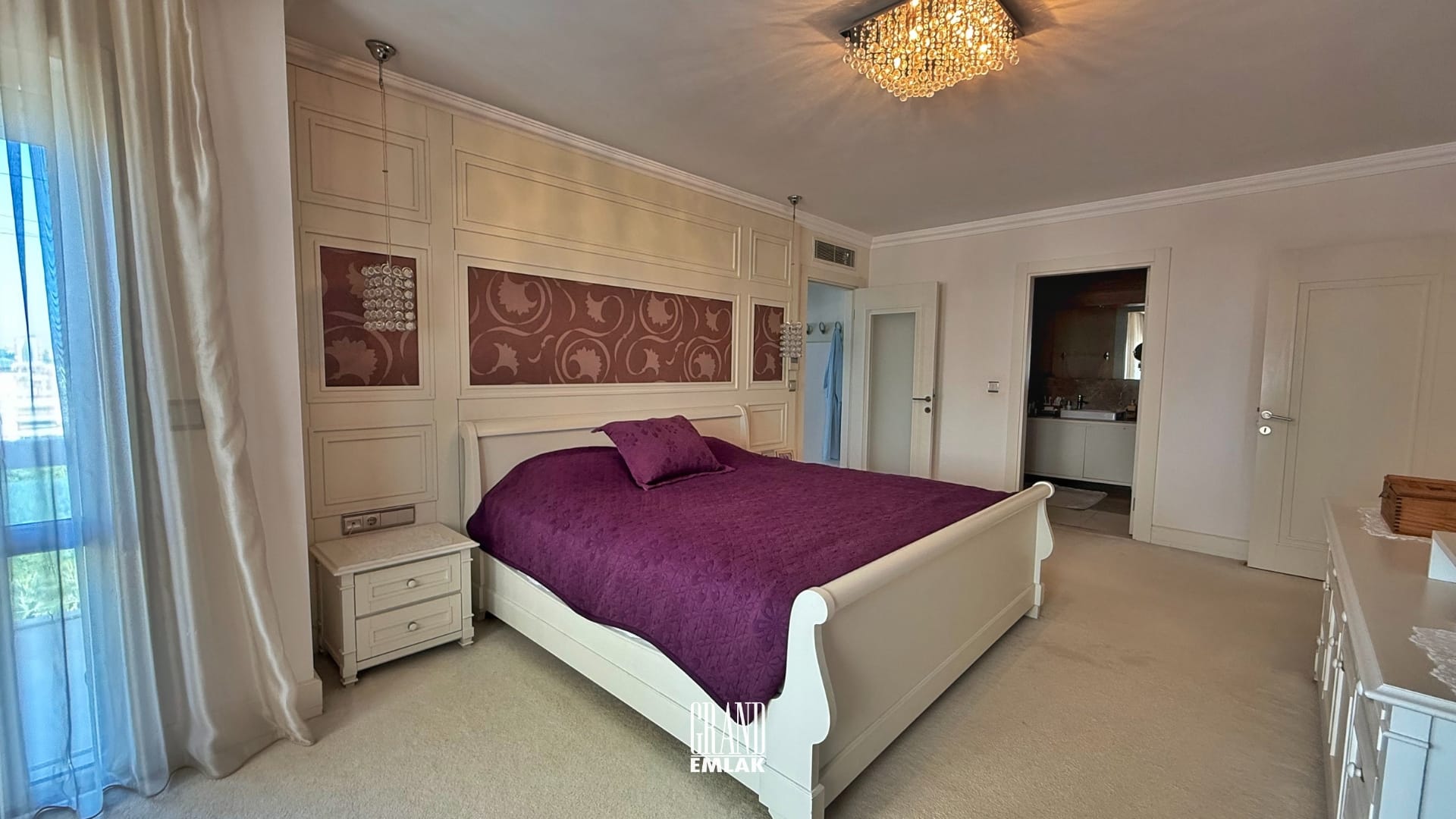 LARA FENER DE DENİZE SIFIR ULTRA LÜKS 5+1 EŞYALI KİRALIK DAİRE (23)