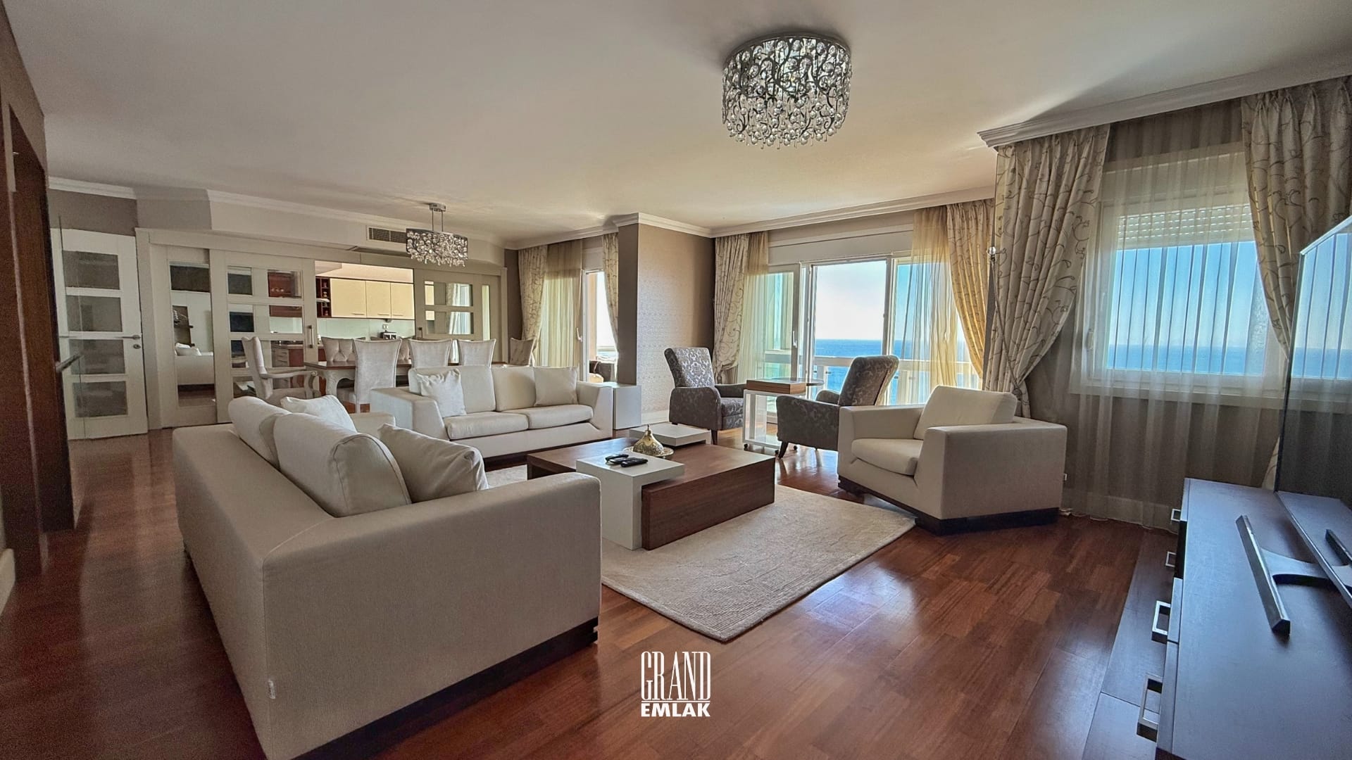 LARA FENER DE DENİZE SIFIR ULTRA LÜKS 5+1 EŞYALI KİRALIK DAİRE (8)