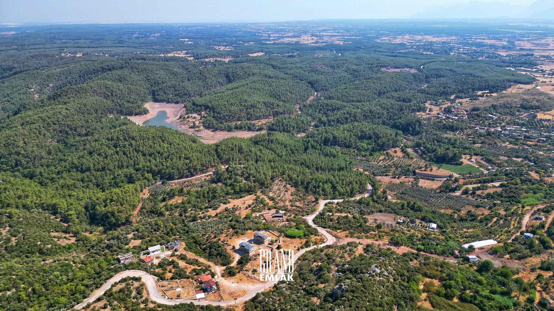 Antalya Döşemealtı Ekşili Göleti Yakını, Orman İçinde Yatırımlık Manzaralı Satılık 12.584 m2 Arsalar (12)