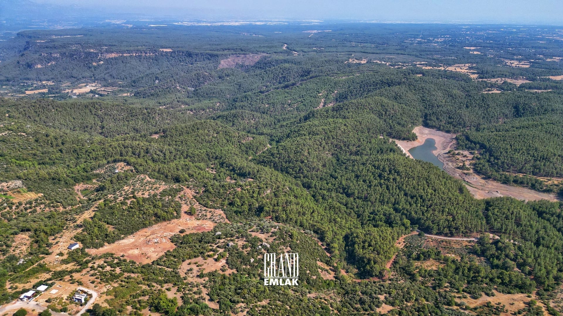 Antalya Döşemealtı Ekşili Göleti Yakını, Orman İçinde Yatırımlık Manzaralı Satılık 12.584 m2 Arsalar (18)