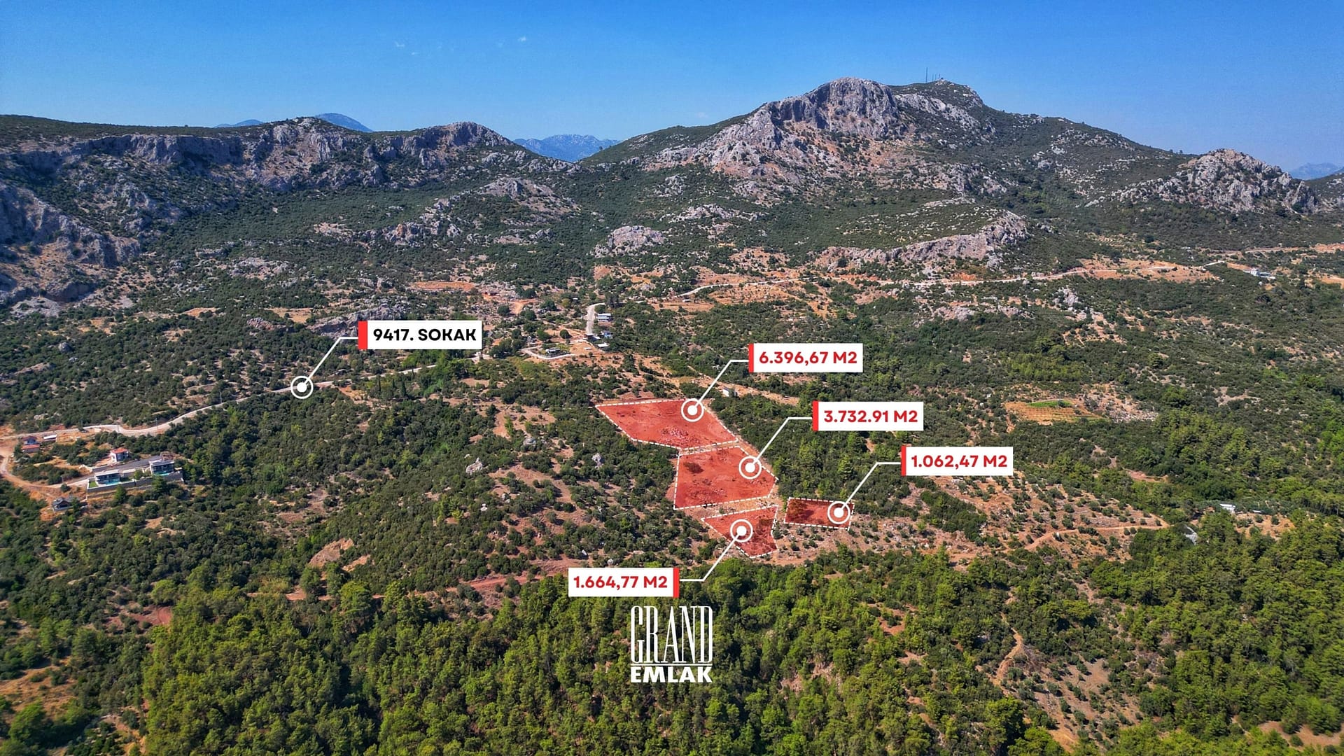 Antalya Döşemealtı Ekşili Göleti Yakını, Orman İçinde Yatırımlık Manzaralı Satılık 12.584 m2 Arsalar (3)