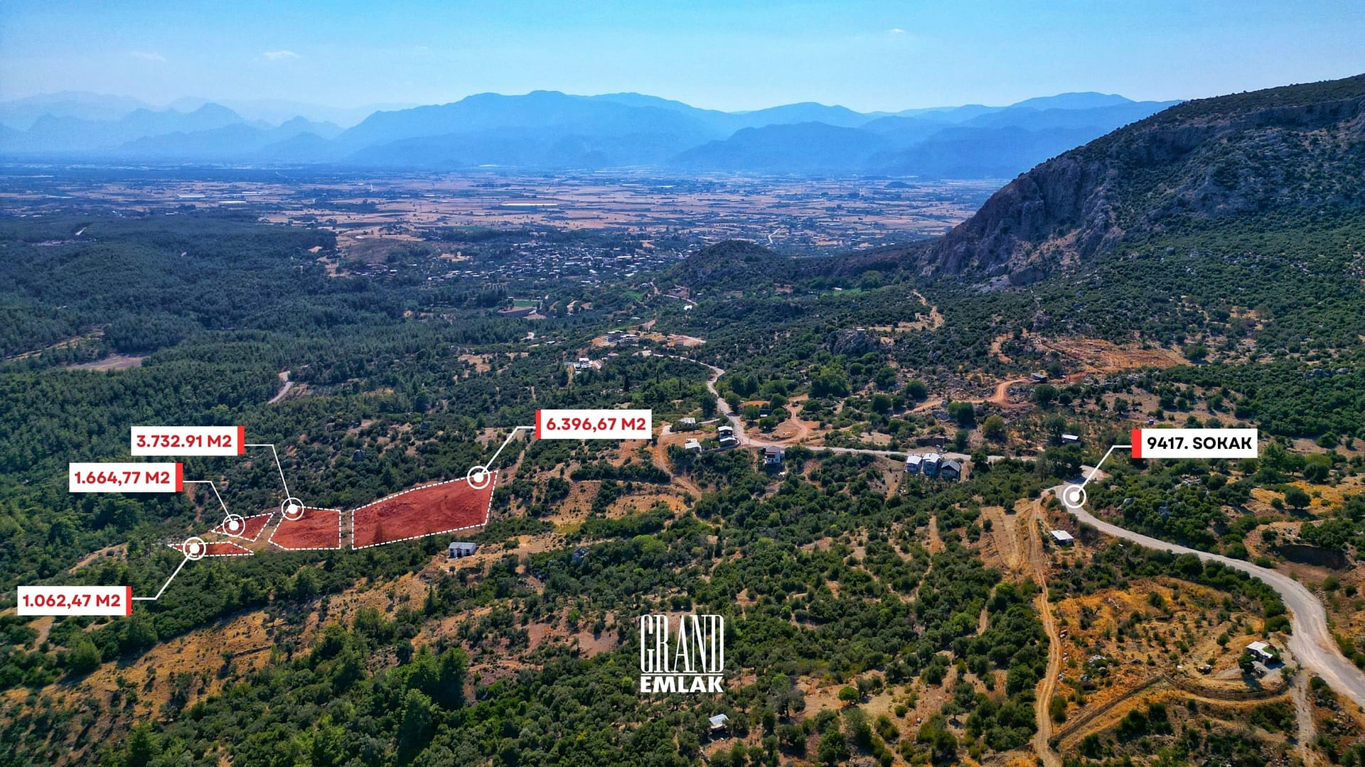 Antalya Döşemealtı Ekşili Göleti Yakını, Orman İçinde Yatırımlık Manzaralı Satılık 12.584 m2 Arsalar (5)