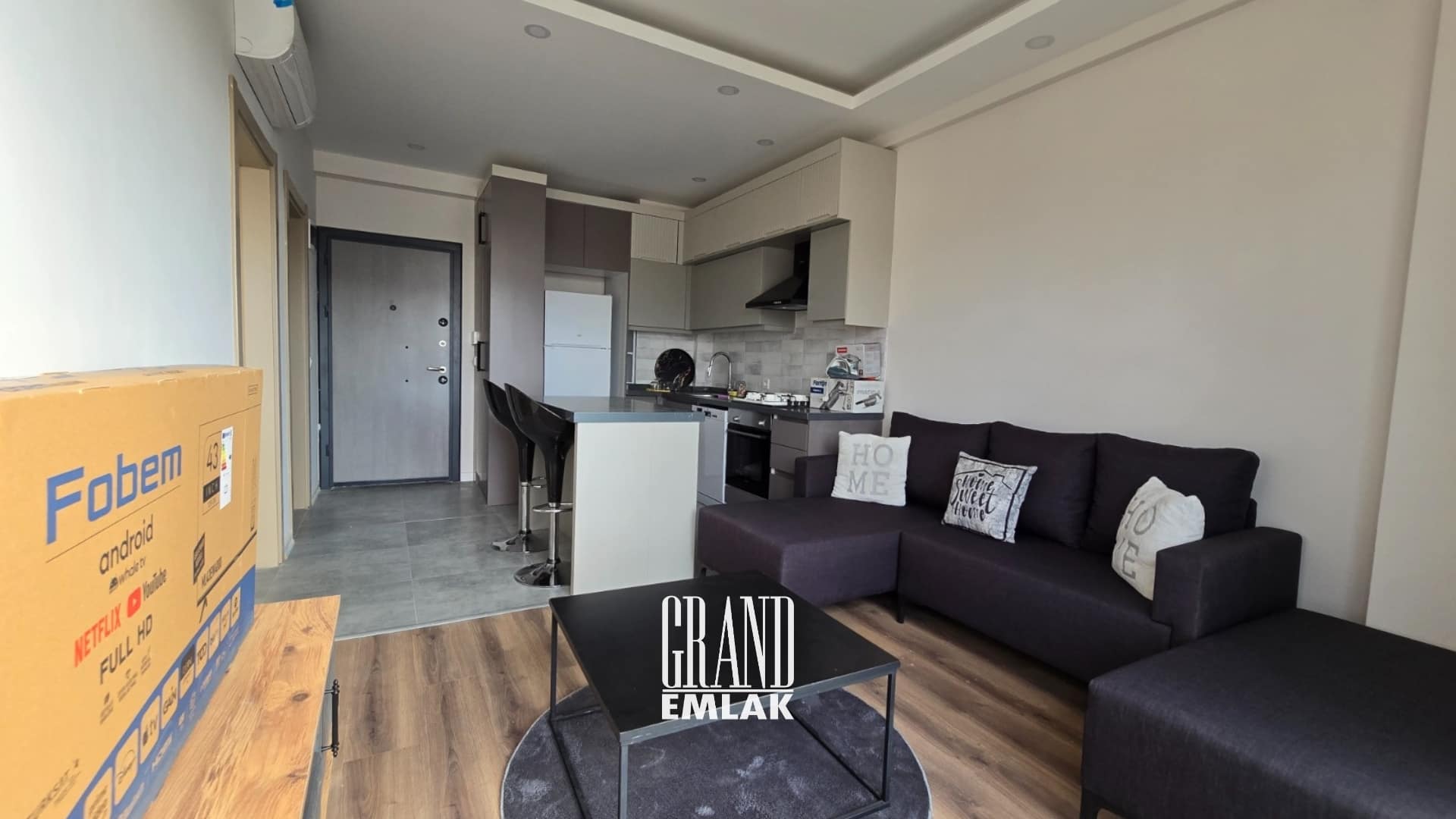 ALTINTAŞTA KAPALI OTOPARKLI SIFIR EŞYALI 1+1 KİRALIK DAİRE (1)