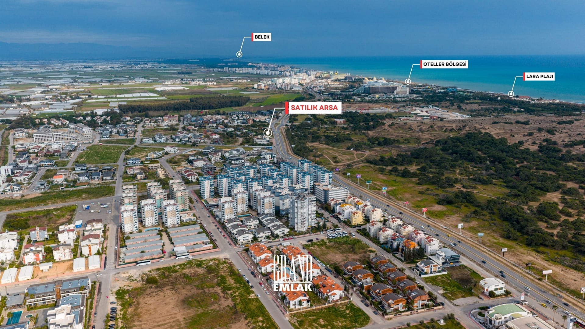 GÜZELOBA DA DATILIK 543 M2 KONUT İMARLI ARSA