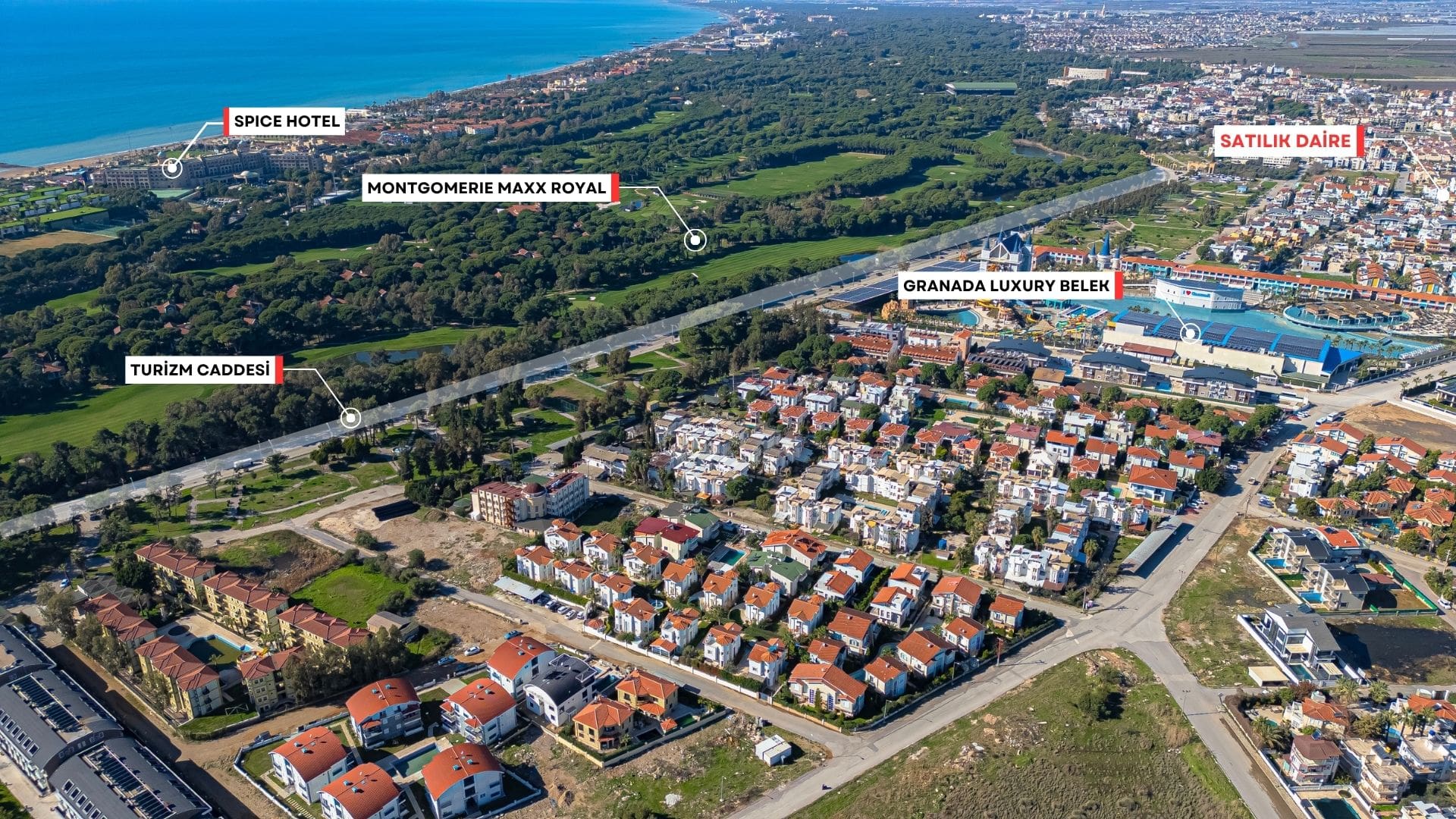 Antalya, Belek’te Havuzlu Sitede Satılık Eşyalı 3+1 Dubleks Daire Kutay (3)