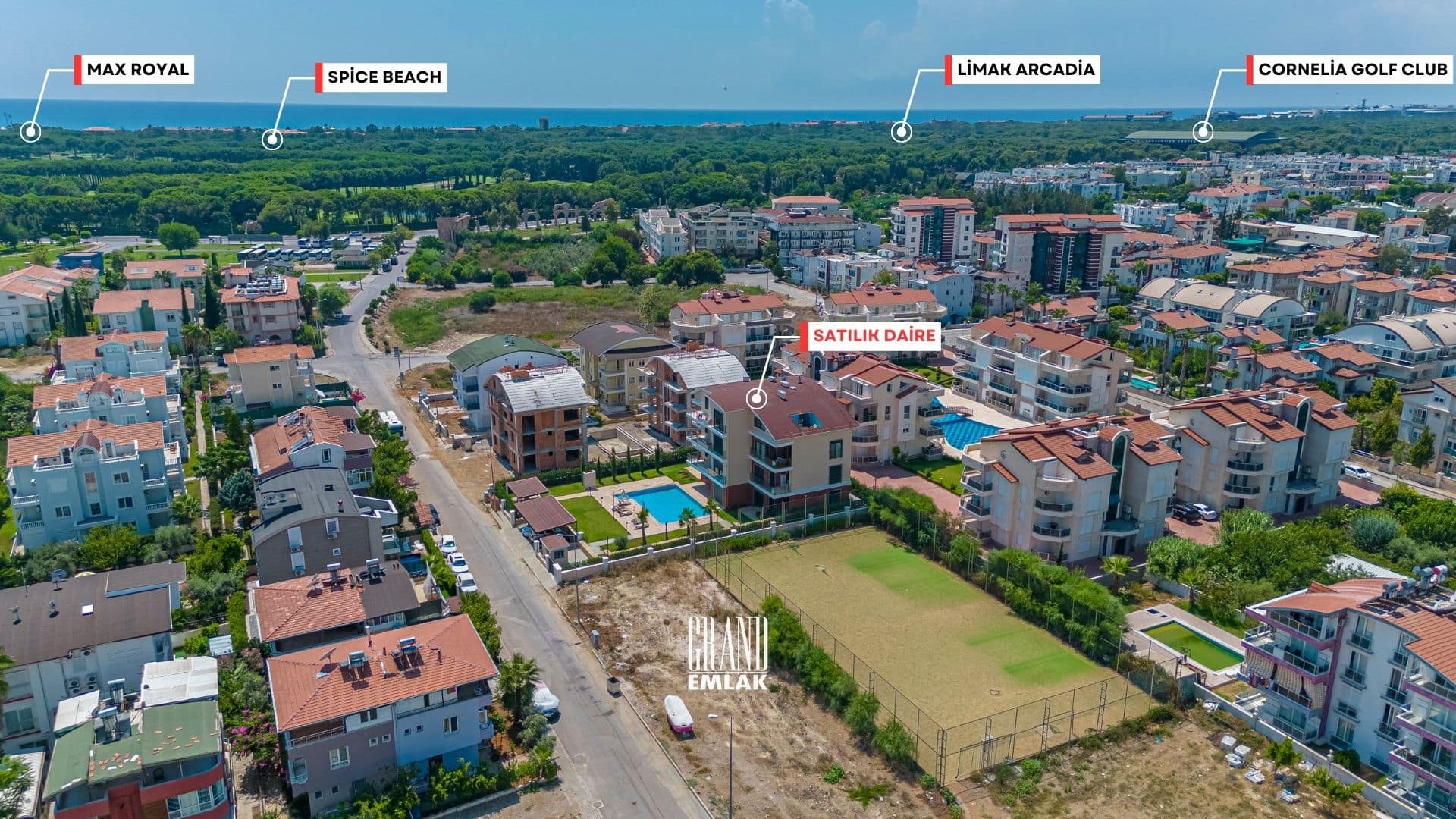 Antalya, Belek’te Havuzlu Sitede Satılık Eşyalı 3+1 Dubleks Daire Kutay (4)