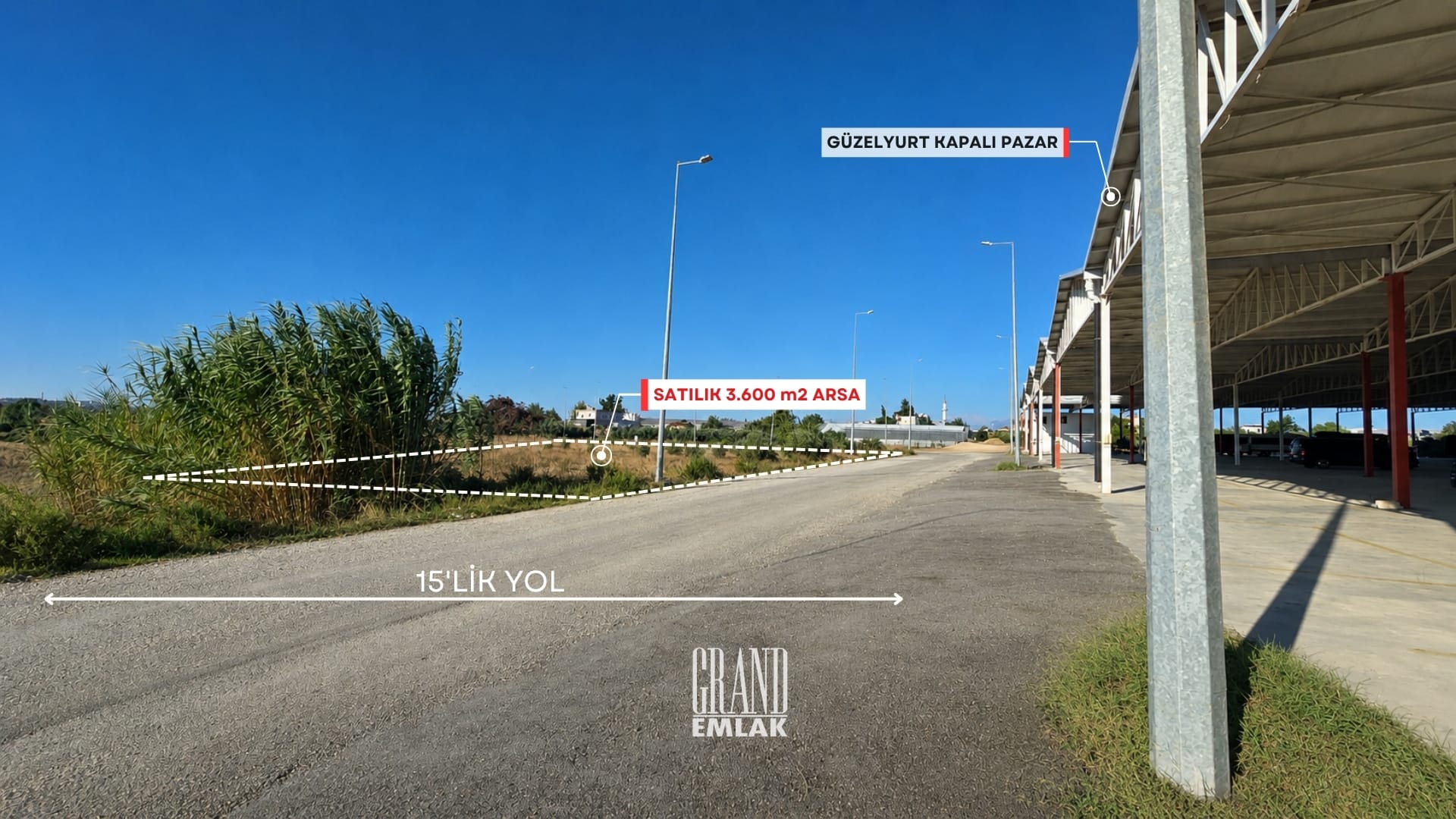 Antalya Güzelyurt’ta Konut İmarlı 3.600 m2 Satılık Köşe Parsel Arsa (16)