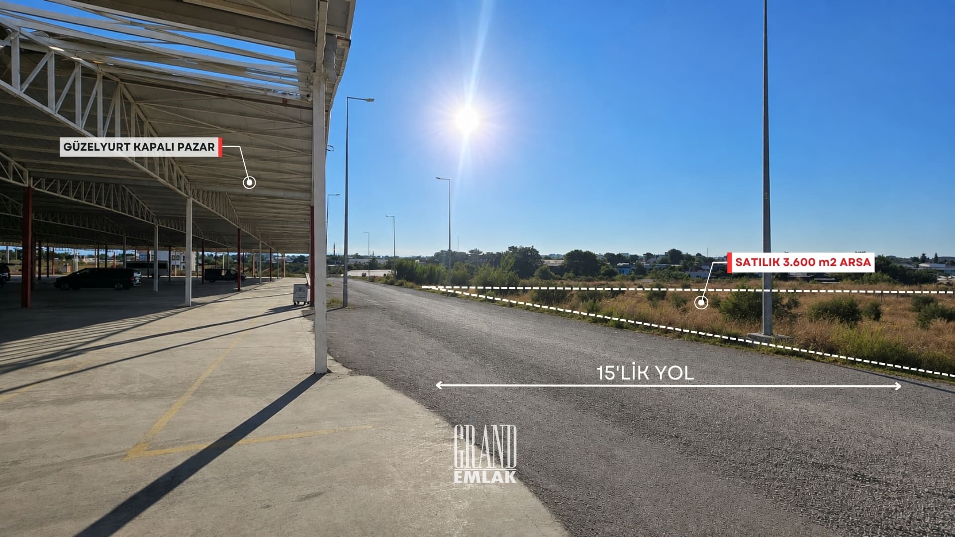 Antalya Güzelyurt’ta Konut İmarlı 3.600 m2 Satılık Köşe Parsel Arsa (17)