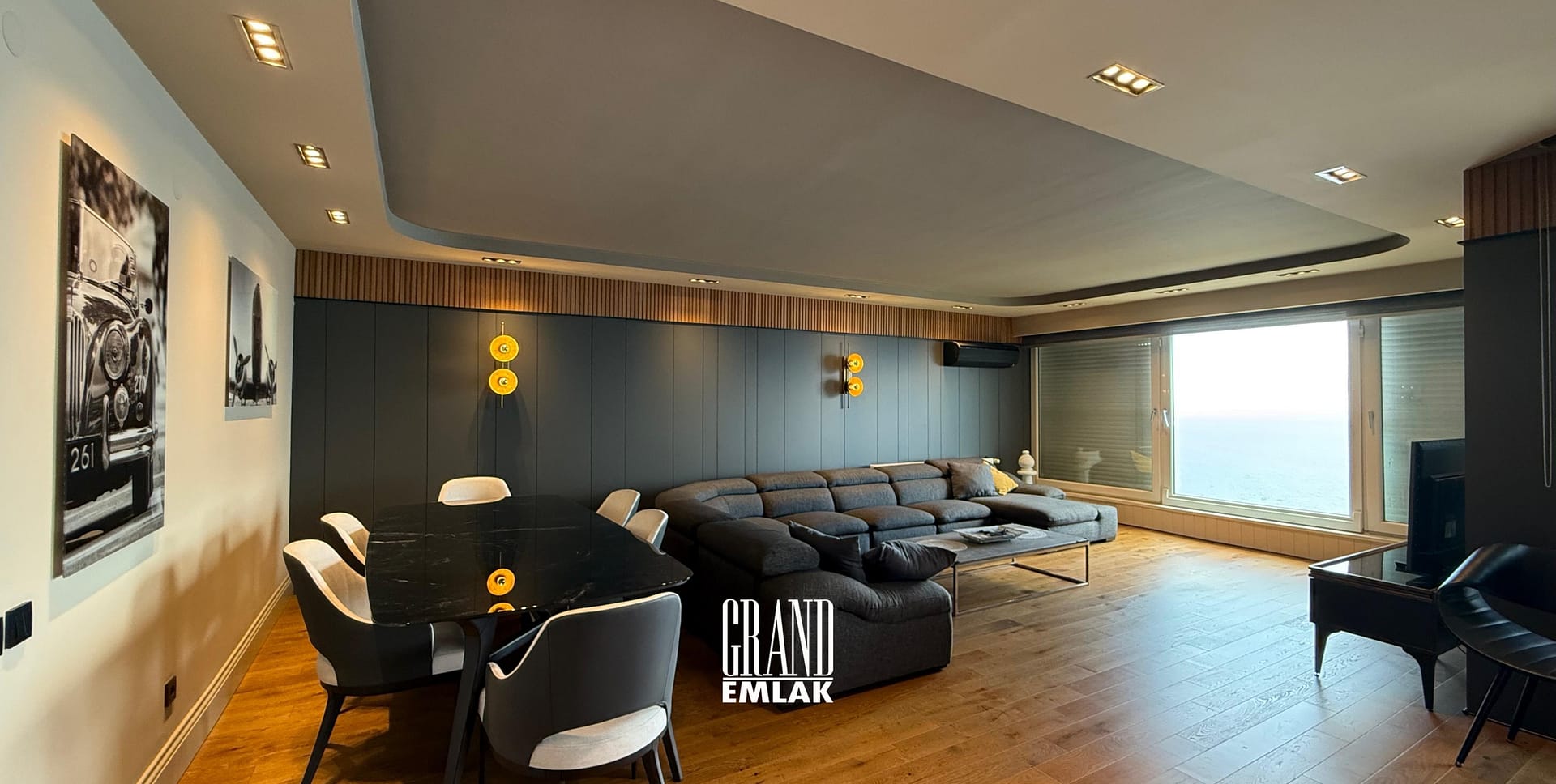 Kılıçarslan Sitesinde Denize Sıfır Lüks Eşyalı 12.Katta 3+1 Kiralık Daire (6)